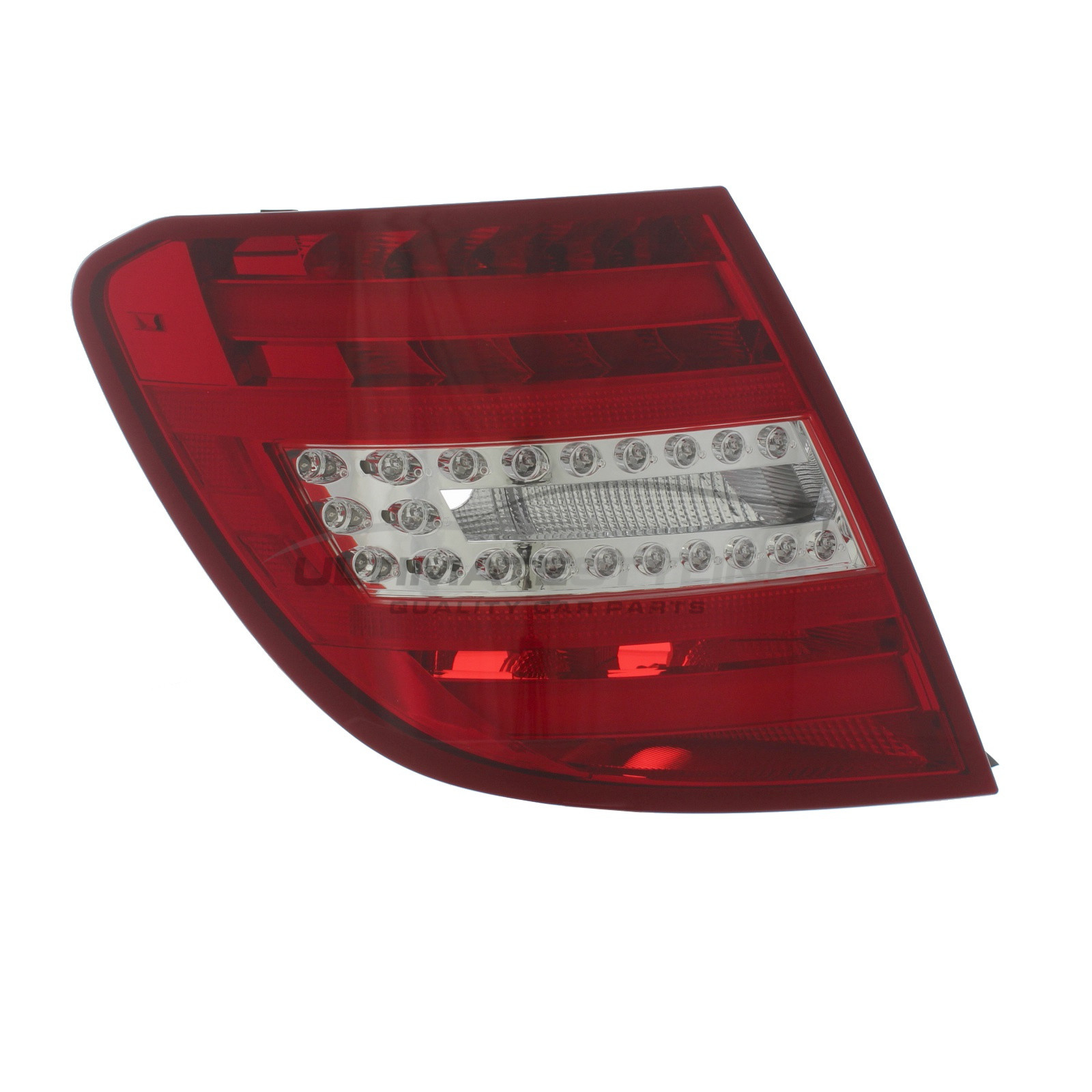 Mercedes Benz C Class 2011-2015 LED with Clear Indicator Rear Light / Tail Light Excluding Bulb Holder Passenger Side (LH)
