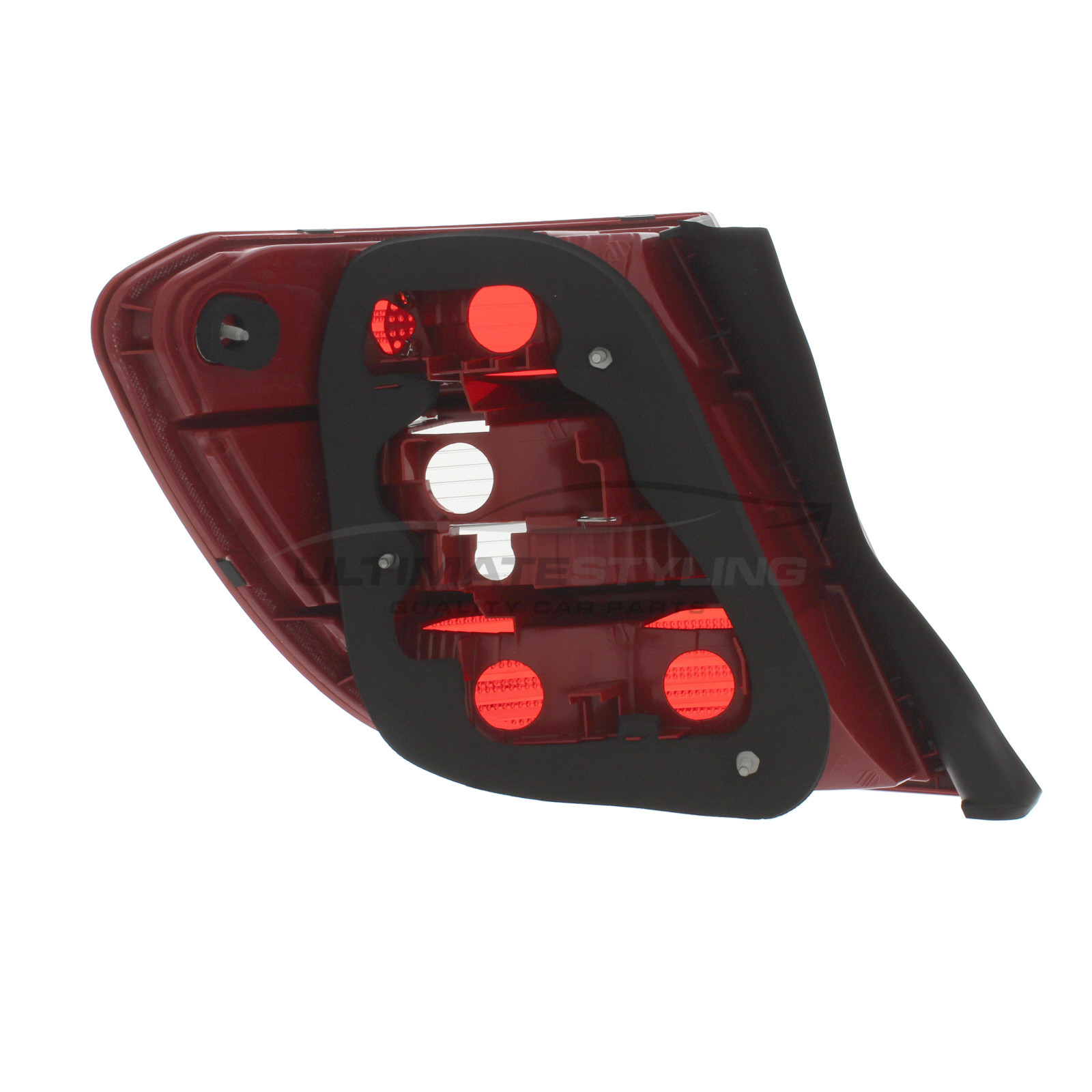 Mercedes Benz C Class 2008-2011 Non-LED with Smoked Indicator Rear Light / Tail Light Excluding Bulb Holder Drivers Side (RH)