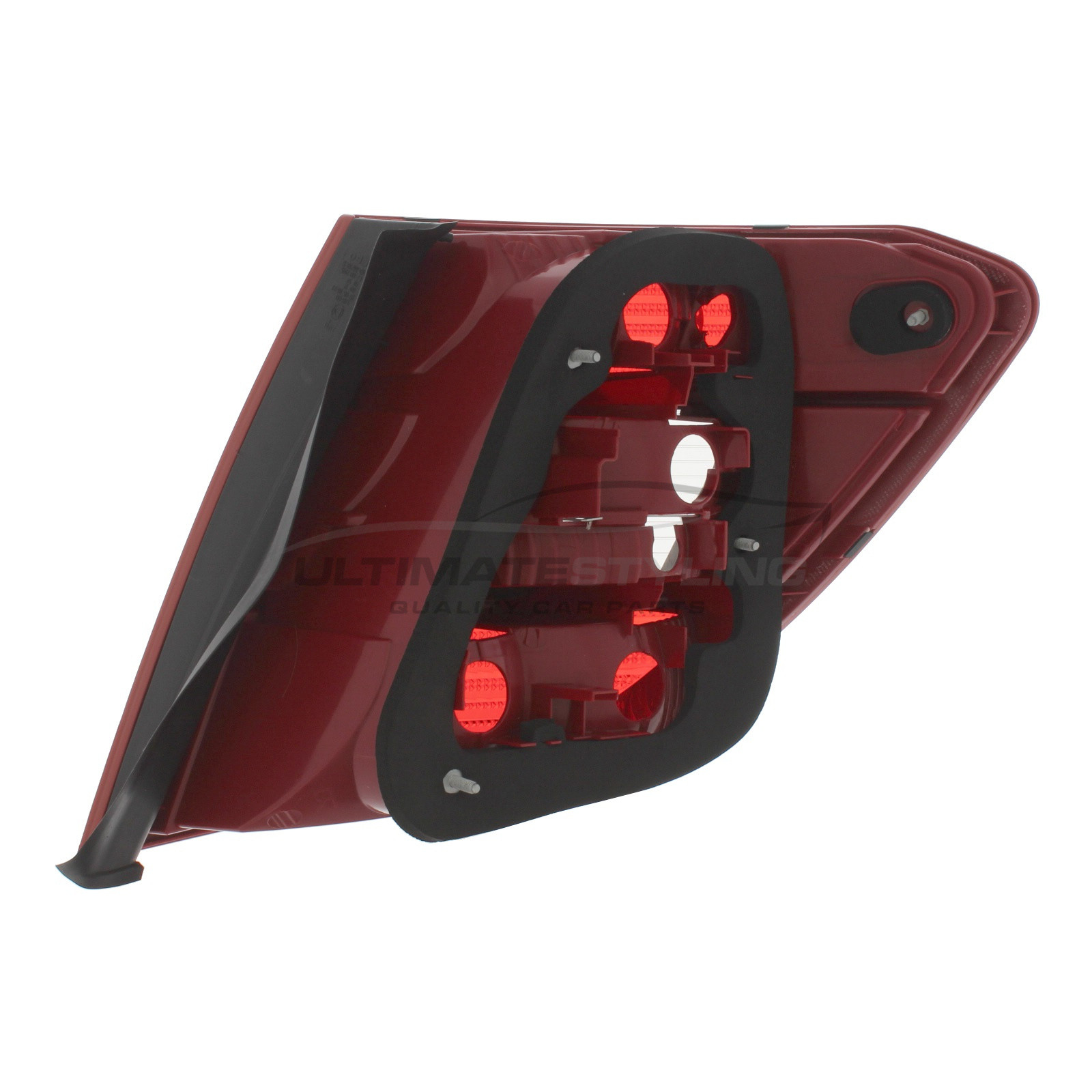 Mercedes Benz C Class 2008-2011 Non-LED with Smoked Indicator Rear Light / Tail Light Excluding Bulb Holder Passenger Side (LH)