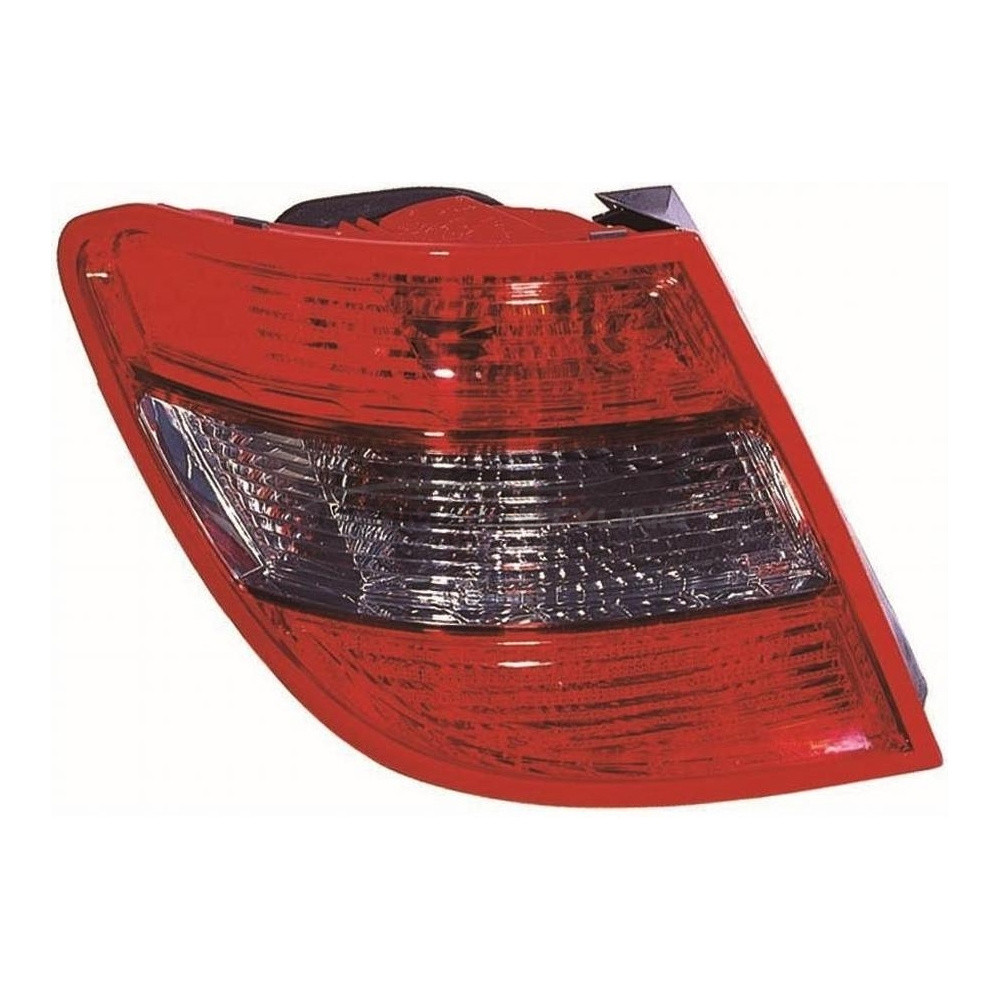 Mercedes Benz C Class 2008-2011 Non-LED with Smoked Indicator Rear Light / Tail Light Excluding Bulb Holder Passenger Side (LH)