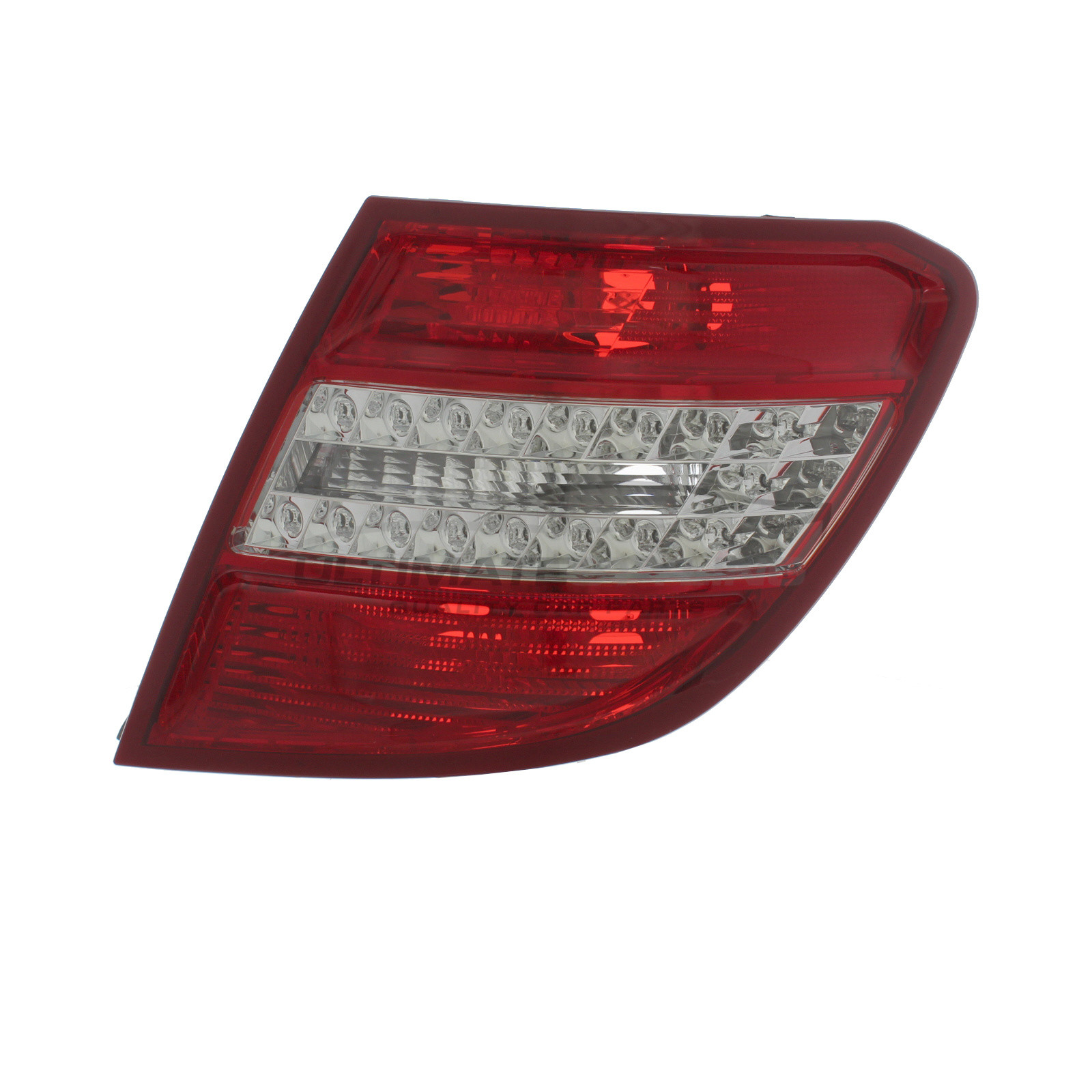 Mercedes Benz C Class 2008-2011 LED with Clear Indicator Rear Light / Tail Light Excluding Bulb Holder Drivers Side (RH)