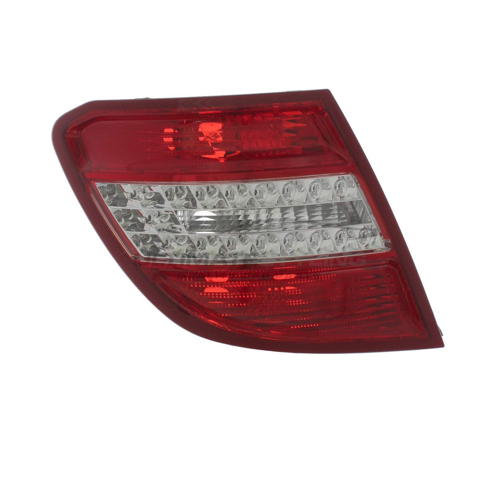 Mercedes Benz C Class 2008-2011 LED with Clear Indicator Rear Light / Tail Light Excluding Bulb Holder Passenger Side (LH)
