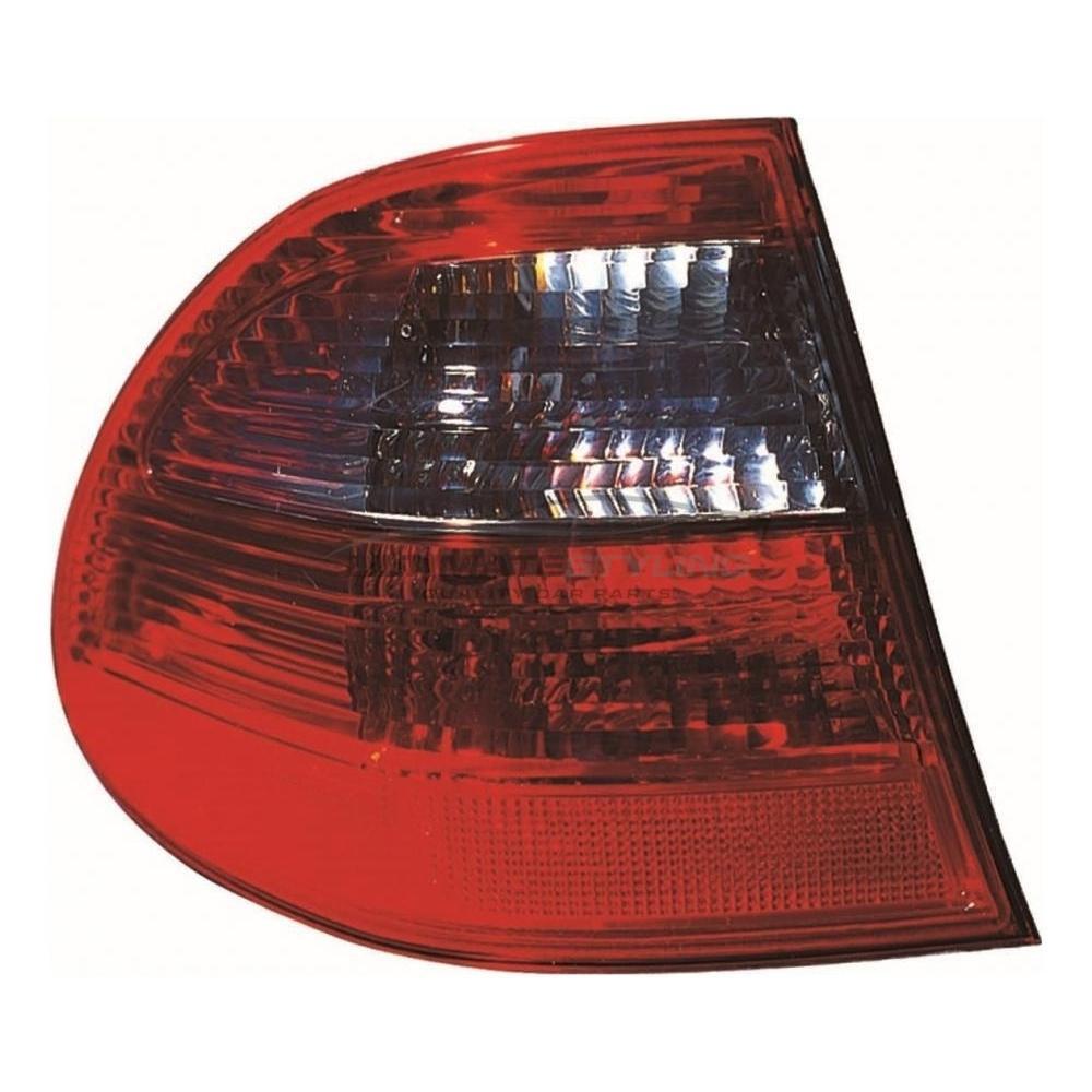 Mercedes Benz E Class 2006-2010 Non-LED with Smoked Indicator Outer (Wing) Rear Light / Tail Light Excluding Bulb Holder Passenger Side (LH)