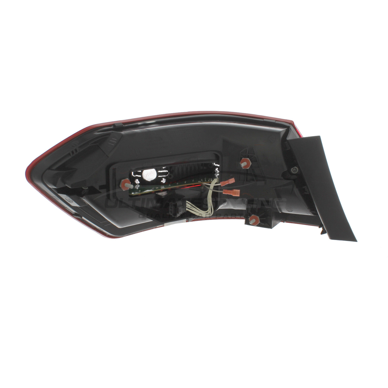 Mercedes Benz E Class 2009-2013 LED with Clear Indicator Outer (Wing) Rear Light / Tail Light Excluding Bulb Holder Drivers Side (RH)