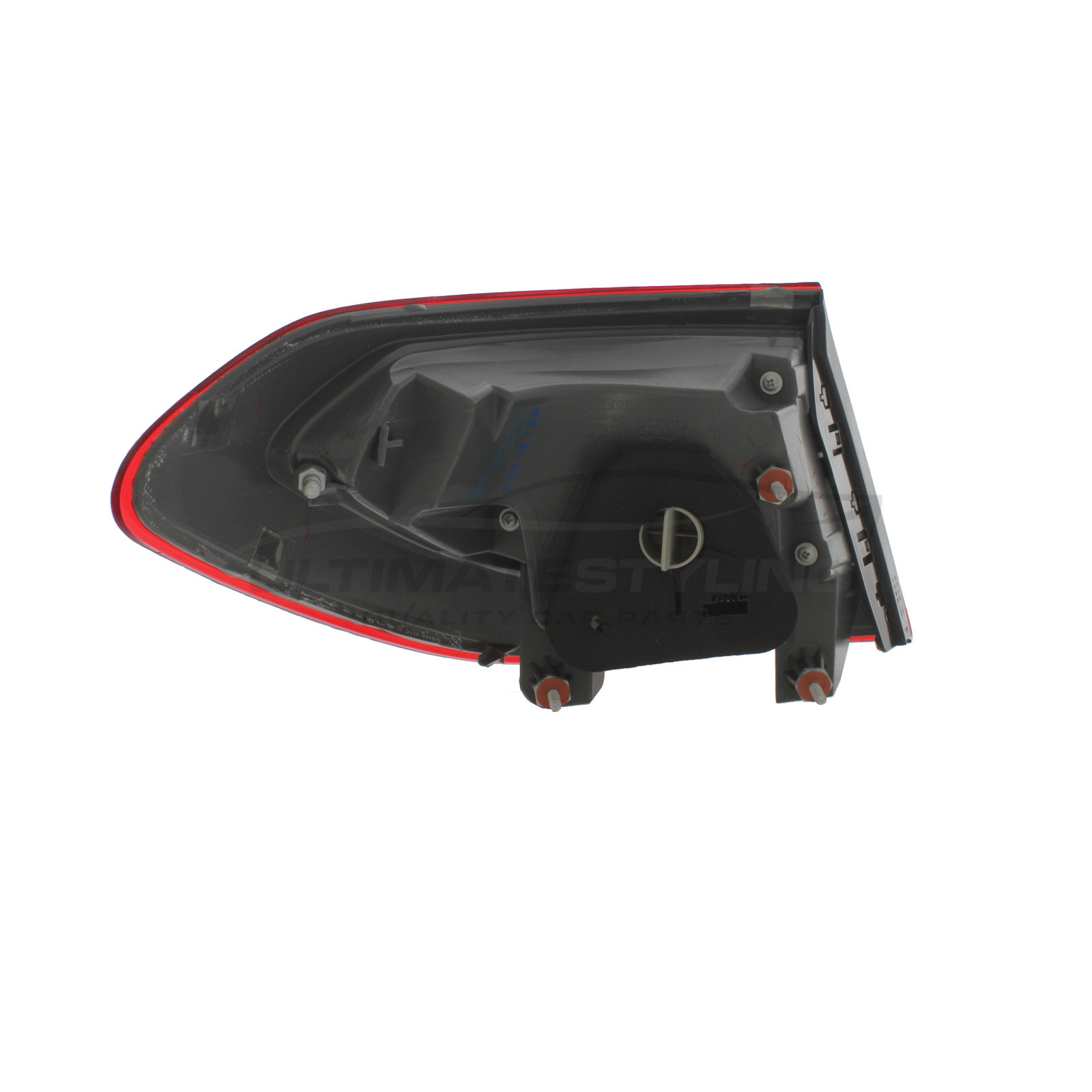 Mercedes Benz C Class 2014-2018 LED with Clear Indicator Outer (Wing) Rear Light / Tail Light Including Bulb Holder (Excluding Bulbs) Drivers Side (RH)