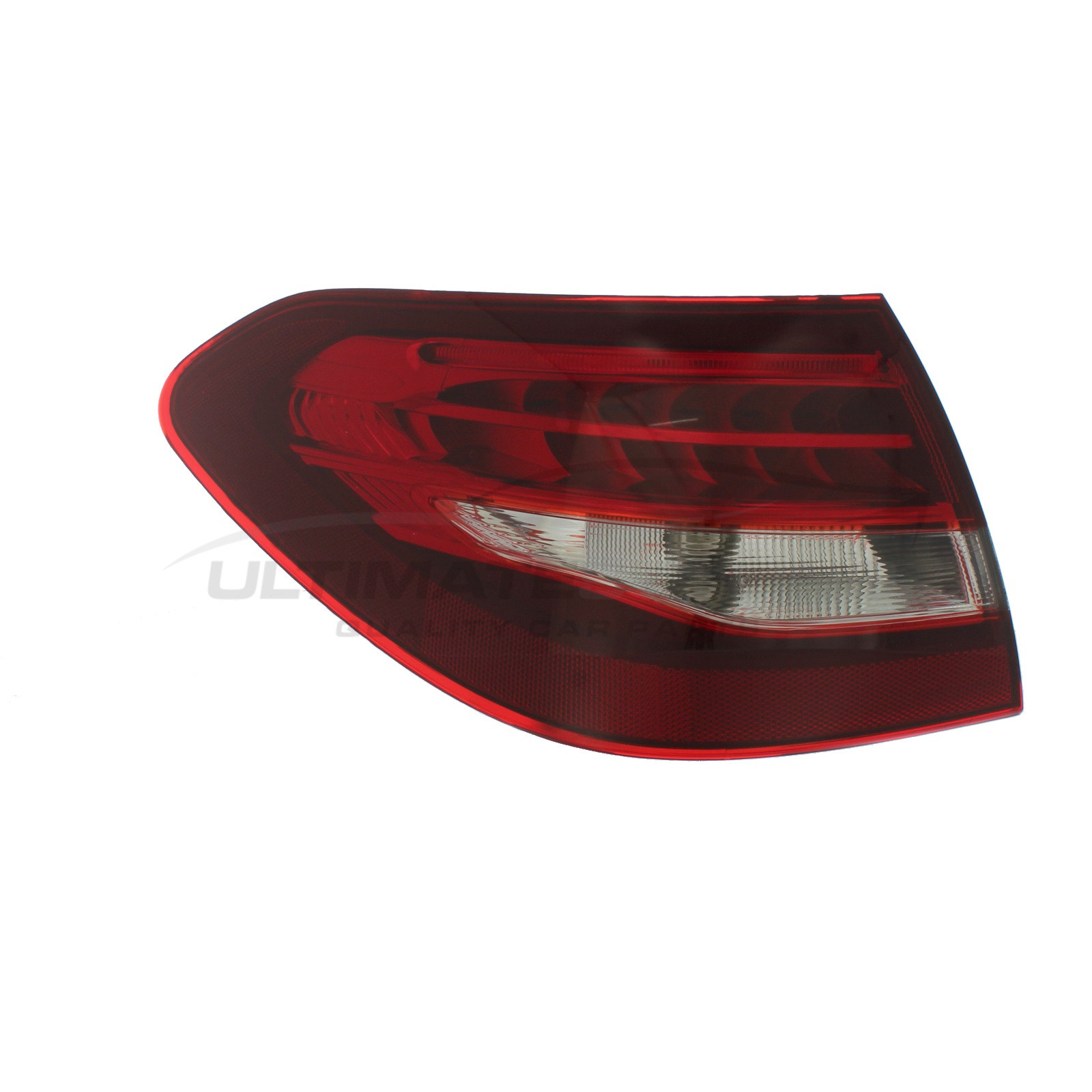 Mercedes Benz C Class 2014-2018 LED with Clear Indicator Outer (Wing) Rear Light / Tail Light Including Bulb Holder (Excluding Bulbs) Passenger Side (LH)