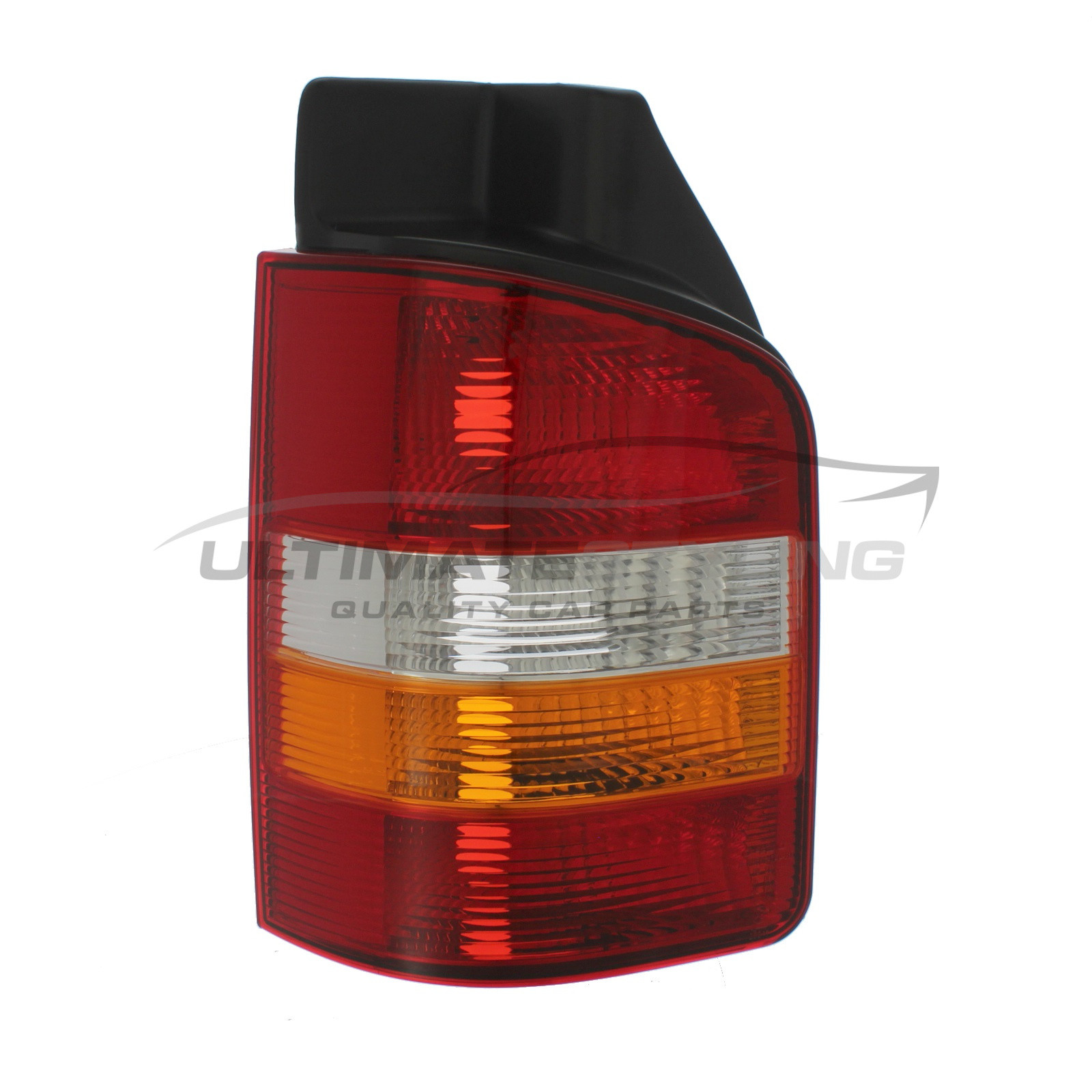 VW Transporter 2003-2010 Non-LED with Amber Indicator Rear Light / Tail Light Excluding Bulb Holder Passenger Side (LH)
