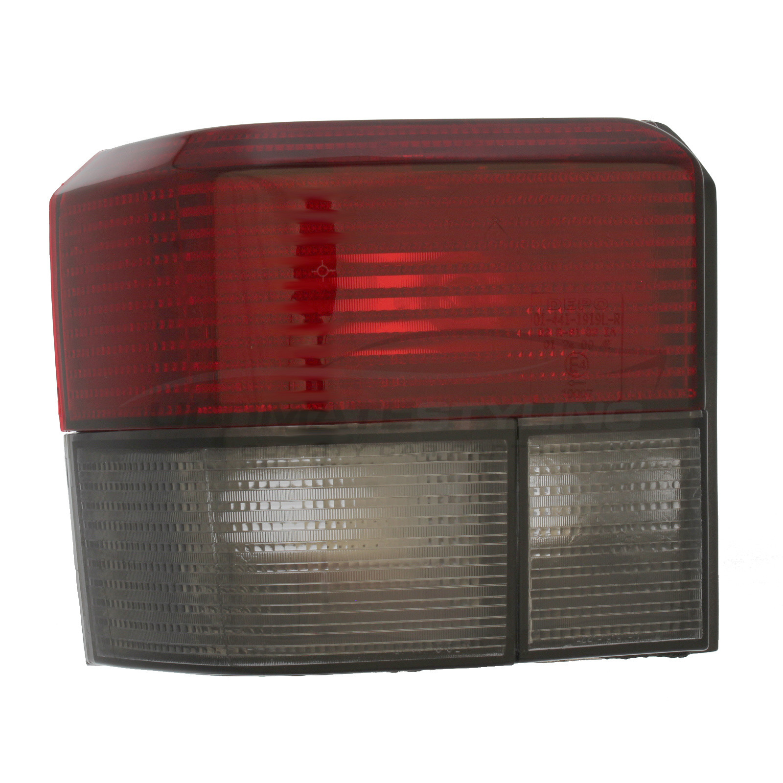 VW Caravelle 1991-2003 / VW Multivan 1997-2003 / VW Transporter 1990-2003 Non-LED with Smoked Indicator Rear Light / Tail Light Excluding Bulb Holder Passenger Side (LH)