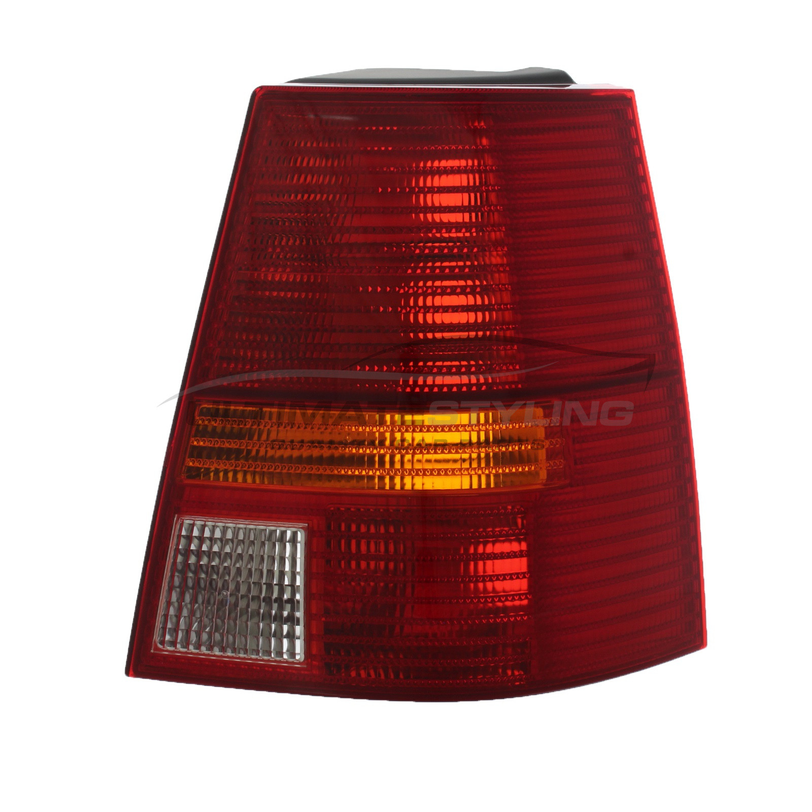 VW Golf 1999-2006 Non-LED with Amber Indicator Rear Light / Tail Light Excluding Bulb Holder Drivers Side (RH)
