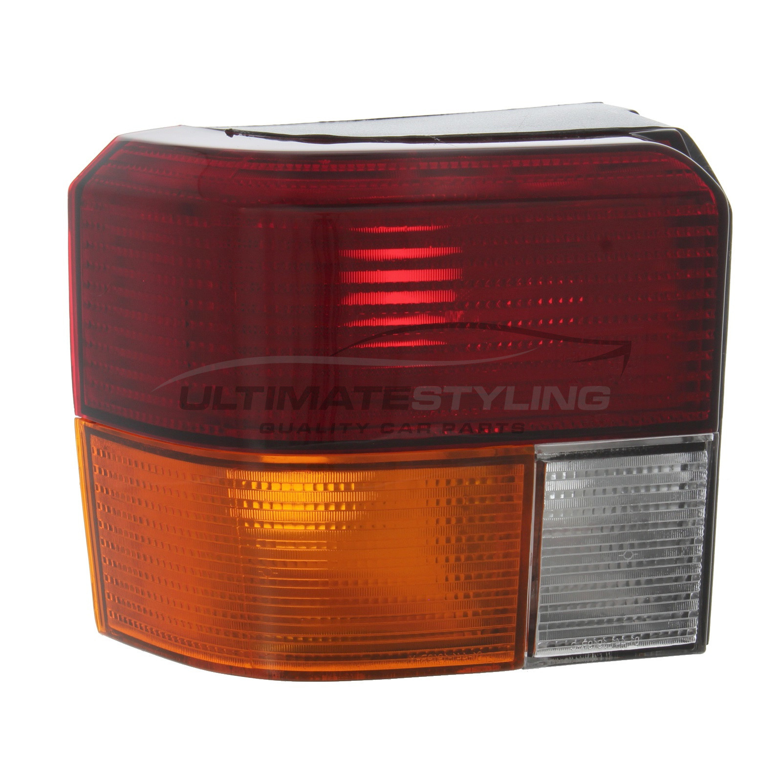 VW Caravelle 1991-2003 / VW Multivan 1997-2003 / VW Transporter 1990-2003 Non-LED with Amber Indicator Rear Light / Tail Light Excluding Bulb Holder Passenger Side (LH)