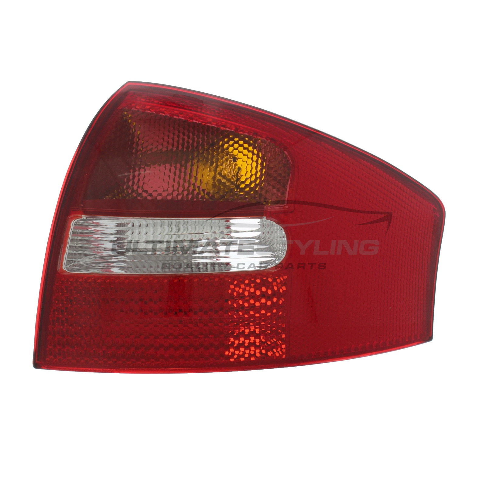 Audi A6 2001-2004 / Audi RS6 2002-2005 / Audi S6 2001-2004 Non-LED with Pink Tinted Indicator Rear Light / Tail Light Excluding Bulb Holder Drivers Side (RH)