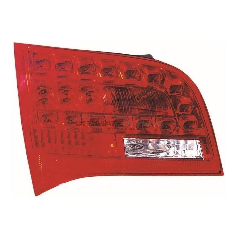 Audi A6 2005-2009 / Audi Allroad 2007-2009 / Audi RS6 2008-2009 / Audi S6 2007-2009 LED Inner (Boot) Rear Light / Tail Light Excluding Bulb Holder Passenger Side (LH)