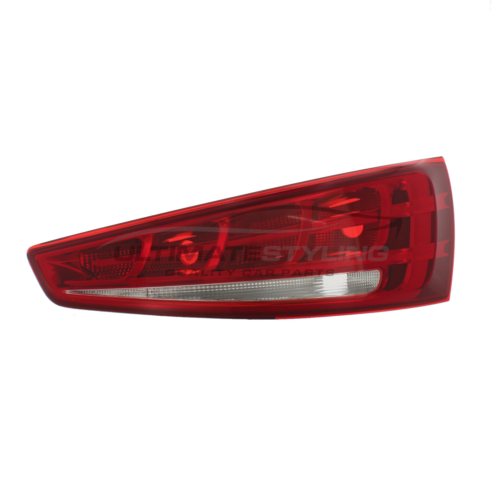 Audi Q3 2011-2015 Non-LED with Clear Indicator Rear Light / Tail Light Excluding Bulb Holder Drivers Side (RH)