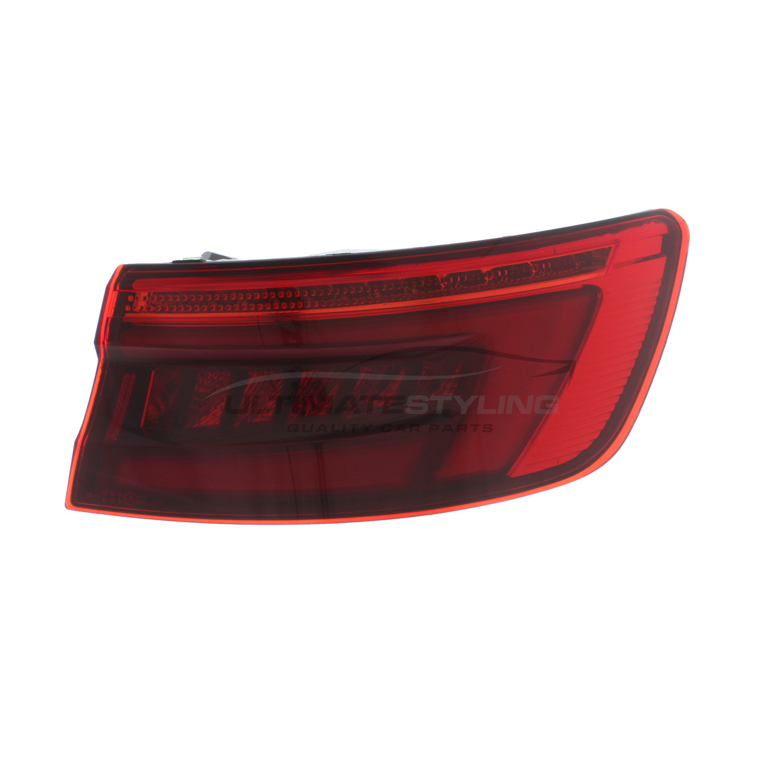 Audi A4 2015-2019 / Audi S4 2016-2021 LED Red Lens Outer (Wing) Rear Light / Tail Light Including Bulb Holder Drivers Side (RH)