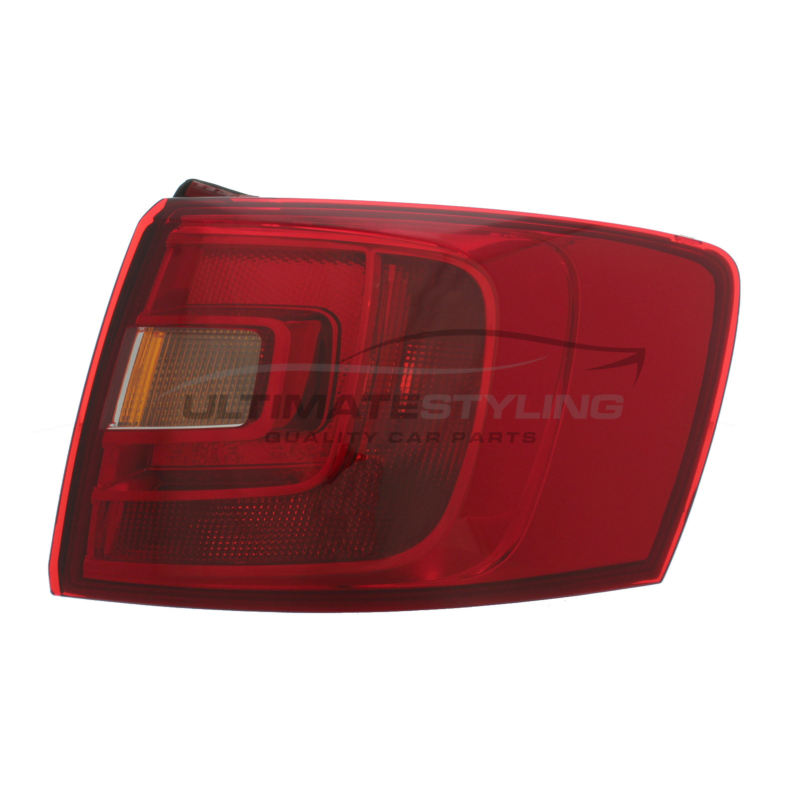VW Jetta 2011-2014 Non-LED Outer (Wing) Rear Light / Tail Light Excluding Bulb Holder Drivers Side (RH)