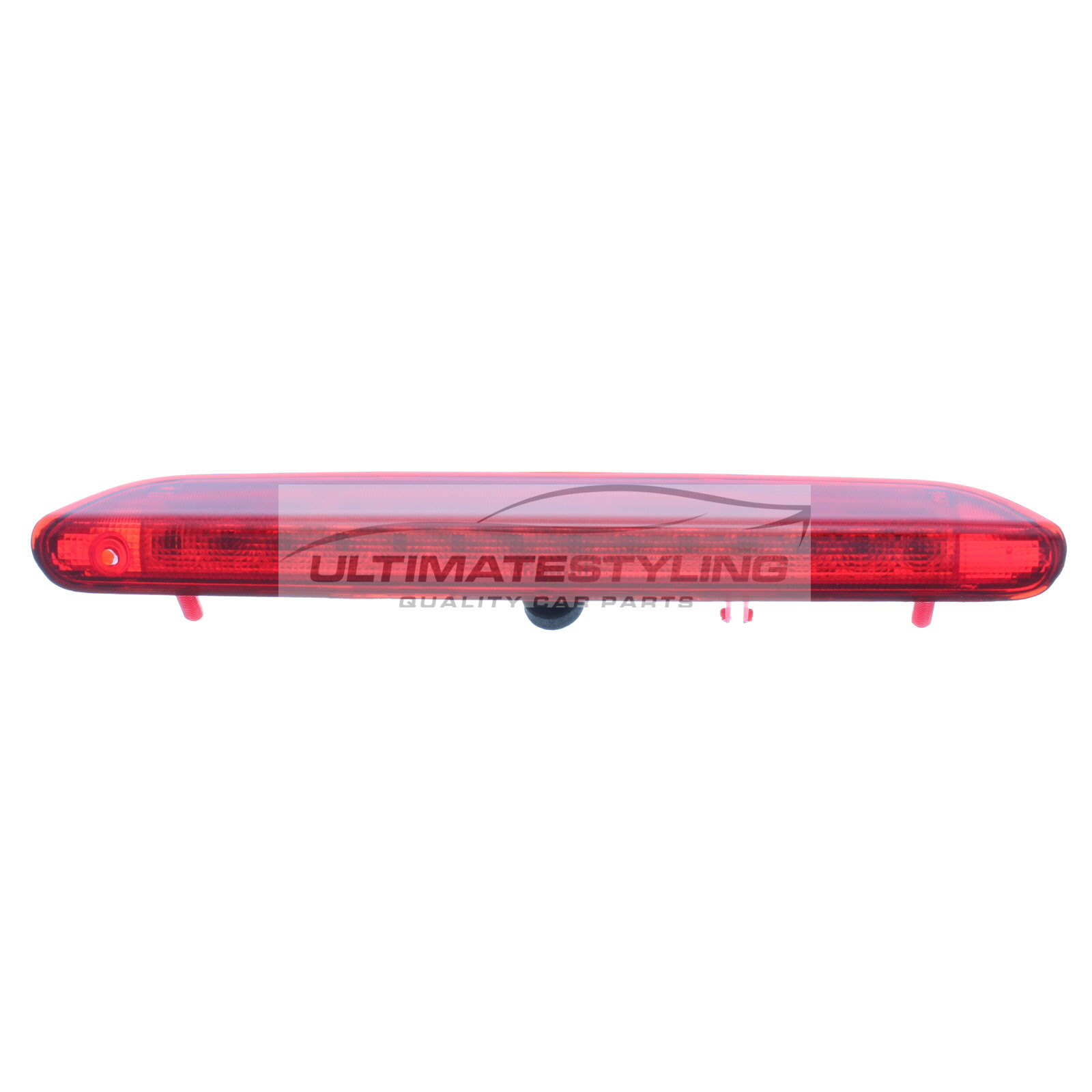 Skoda Octavia Mk2 2005-2013 - Rear Third Brake Light - Top Of Tailgate (Central) - LED Type - Red - Includes Bulbs & Holder
