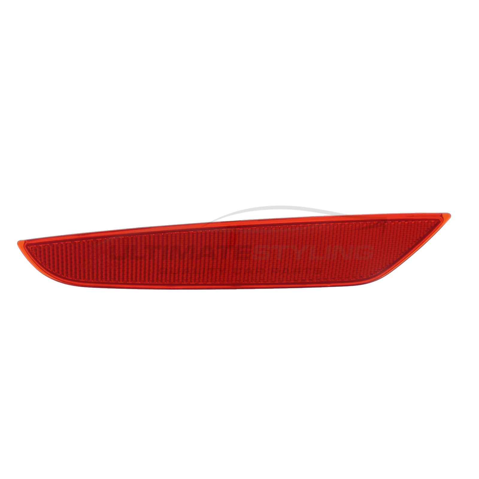 VW Golf Mk6 2009-2013 - Rear Reflector - Red - Passenger Side Left Hand