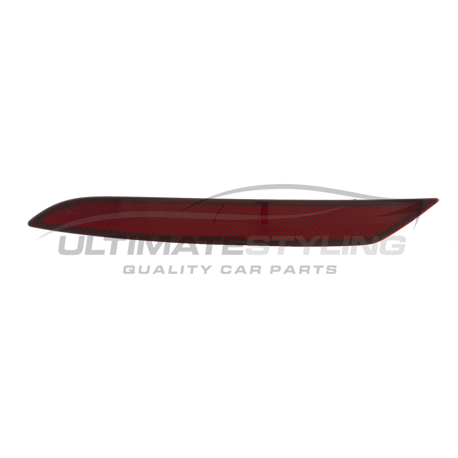 VW Golf Mk7 2017-2020 - Rear Reflector - Red - Passenger Side Left Hand
