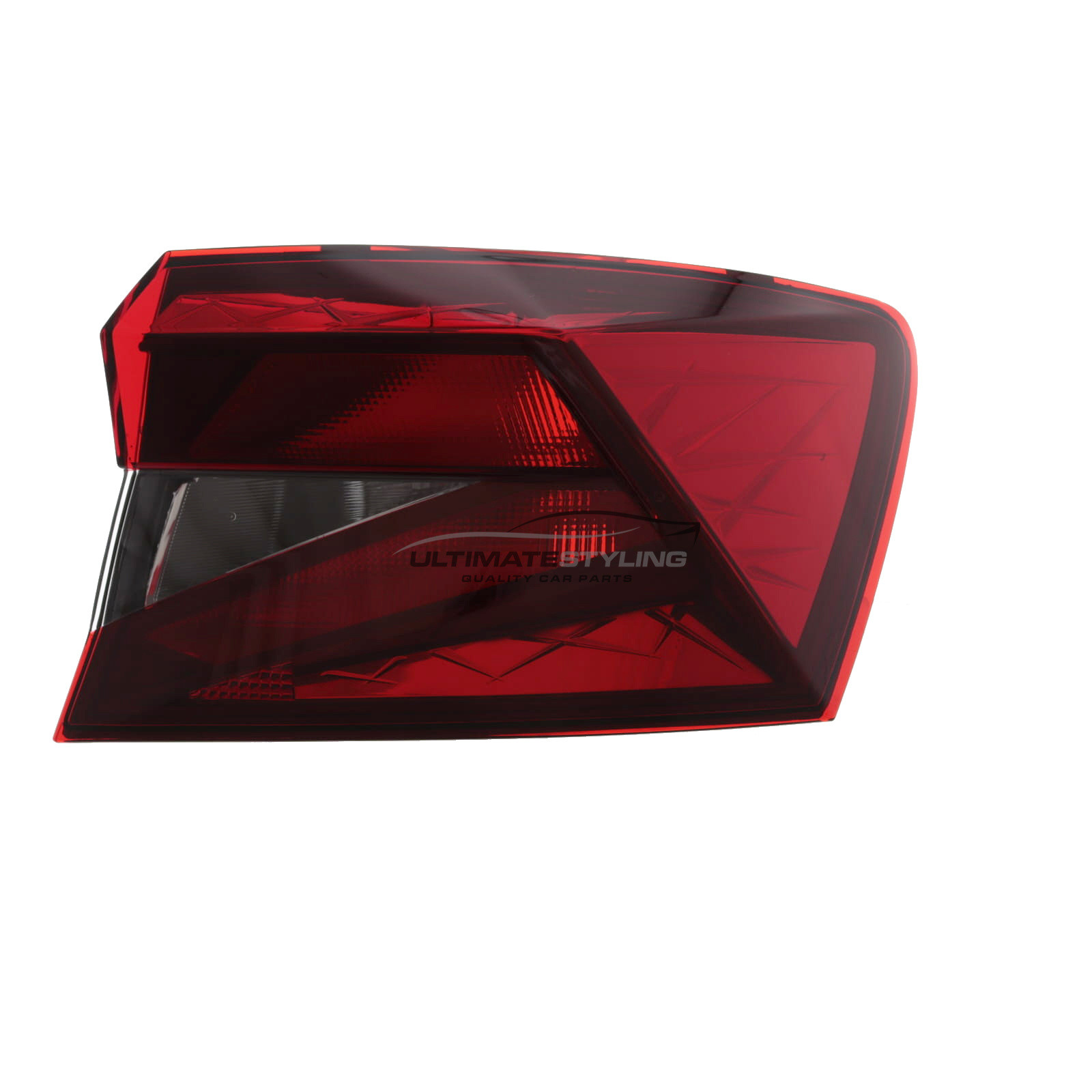 Skoda Fabia 2021-> Rear Light / Tail Light - Outer (Wing) - Smoked Indicator - Non-LED Type - Drivers Side Right Hand