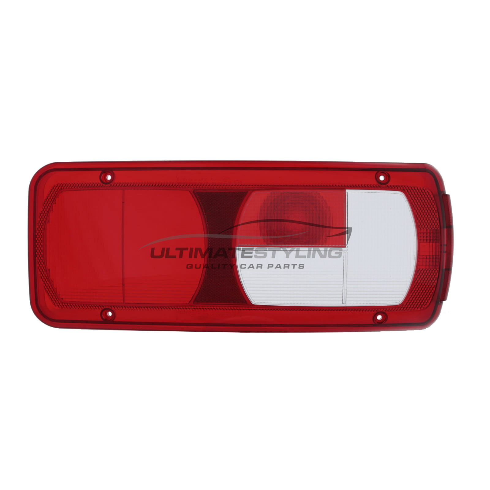 VW Crafter 2017-2024 - Rear Light / Tail Light - Lens Only - Clear Indicator - Drivers Side Right Hand