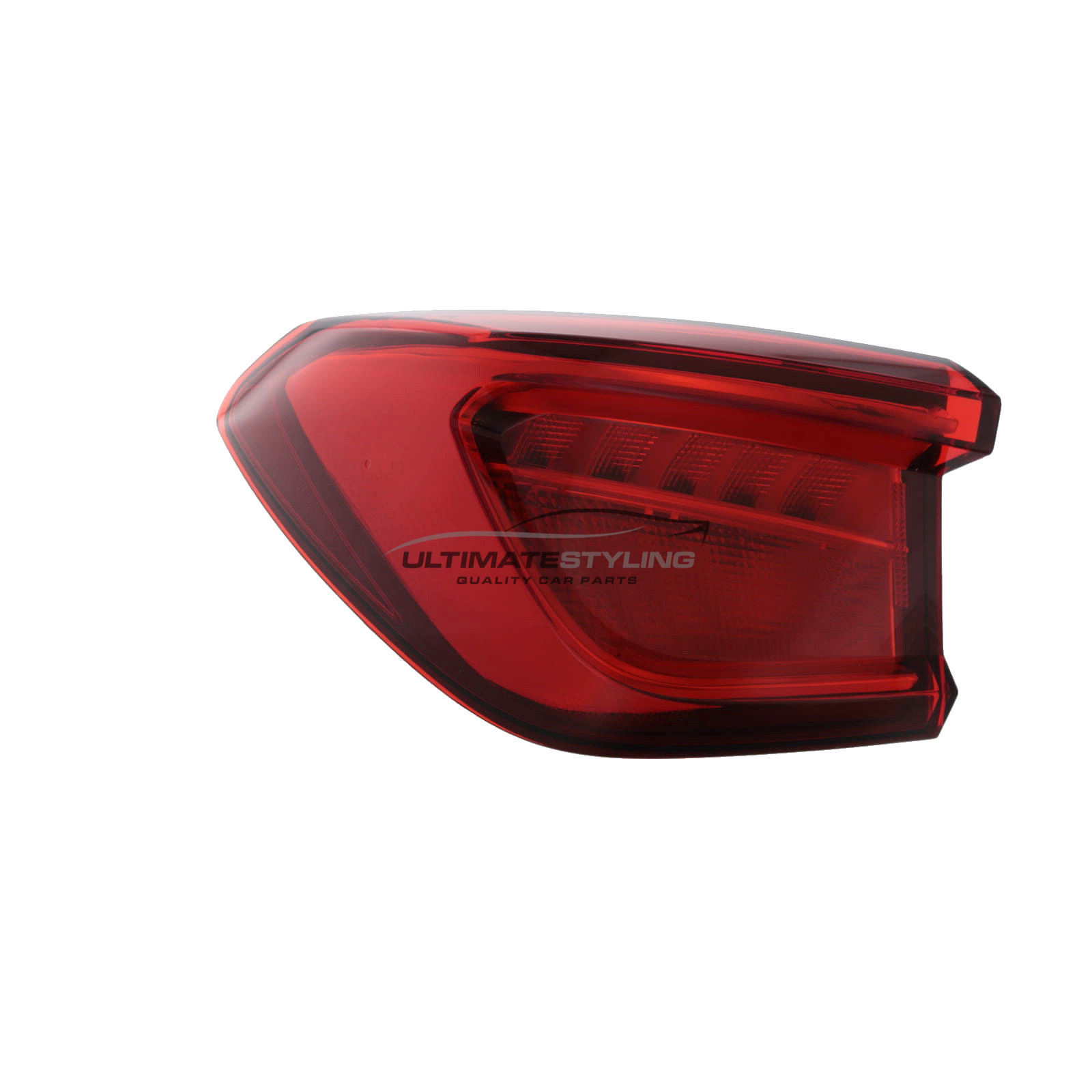 Cupra / Seat Leon 2020-> - Rear Light / Tail Light - Outer (Wing) - Red Indicator - Full LED Type - Includes Bulbs & Holder - Passenger Side Left Hand