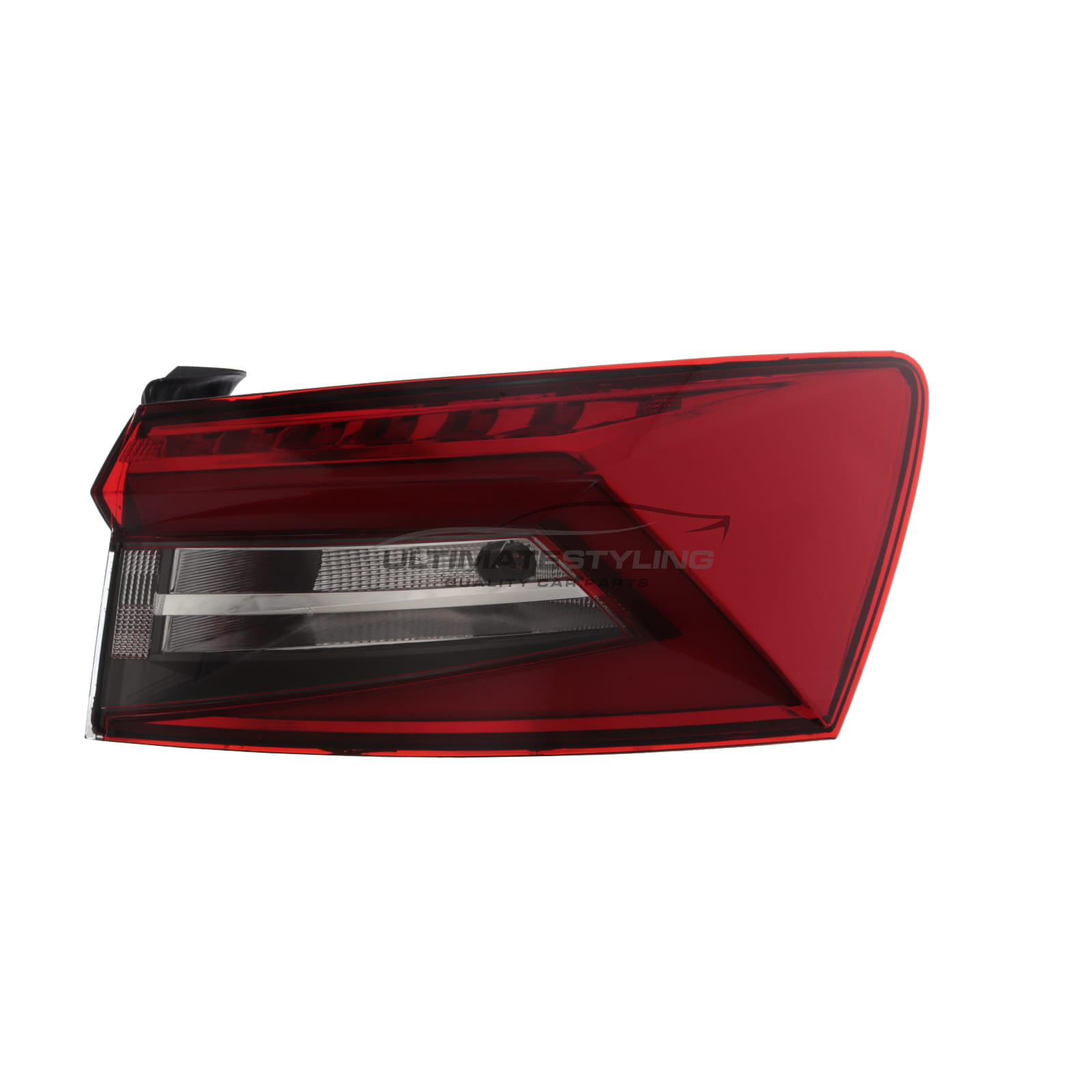 Skoda Kodiaq 2016-2024 - Rear Light / Tail Light - Part LED Type - Outer (Wing) - Red With Clear Indicator - Drivers Side Right Hand