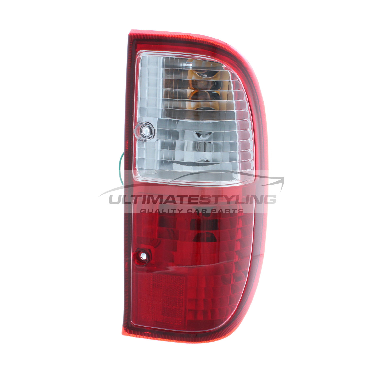 Ford Ranger 2004-2006 Non-LED with Clear Indicator Rear Light / Tail Light Including Bulb Holder Drivers Side (RH)