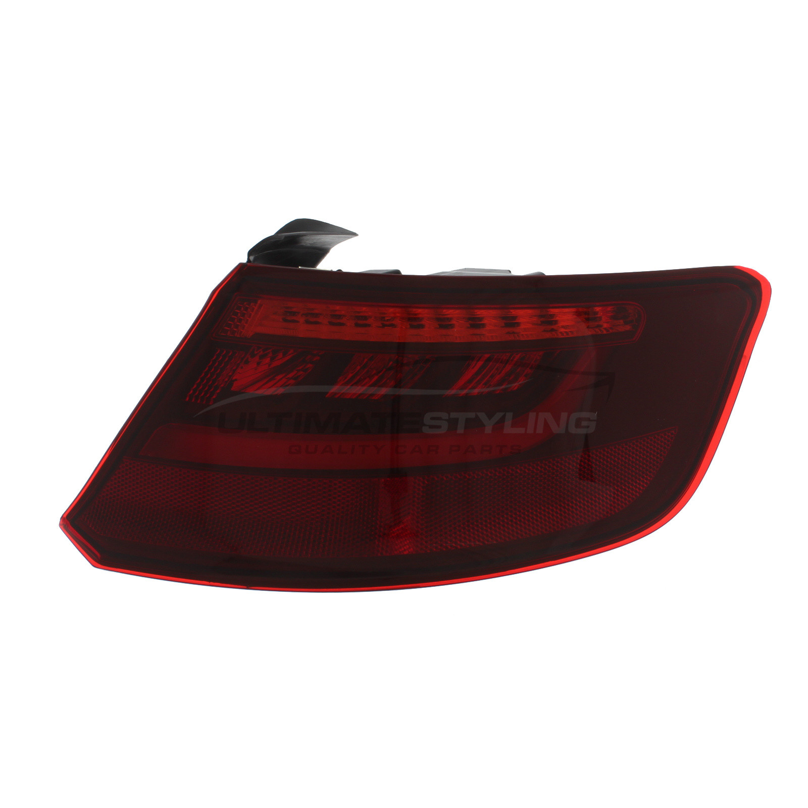Audi A3 2012-2016 / Audi RS3 2015-2016 / Audi S3 2013-2016 LED Red Lens With Red Indicator Outer (Wing) Rear Light / Tail Light Including Bulb Holder Drivers Side (RH)