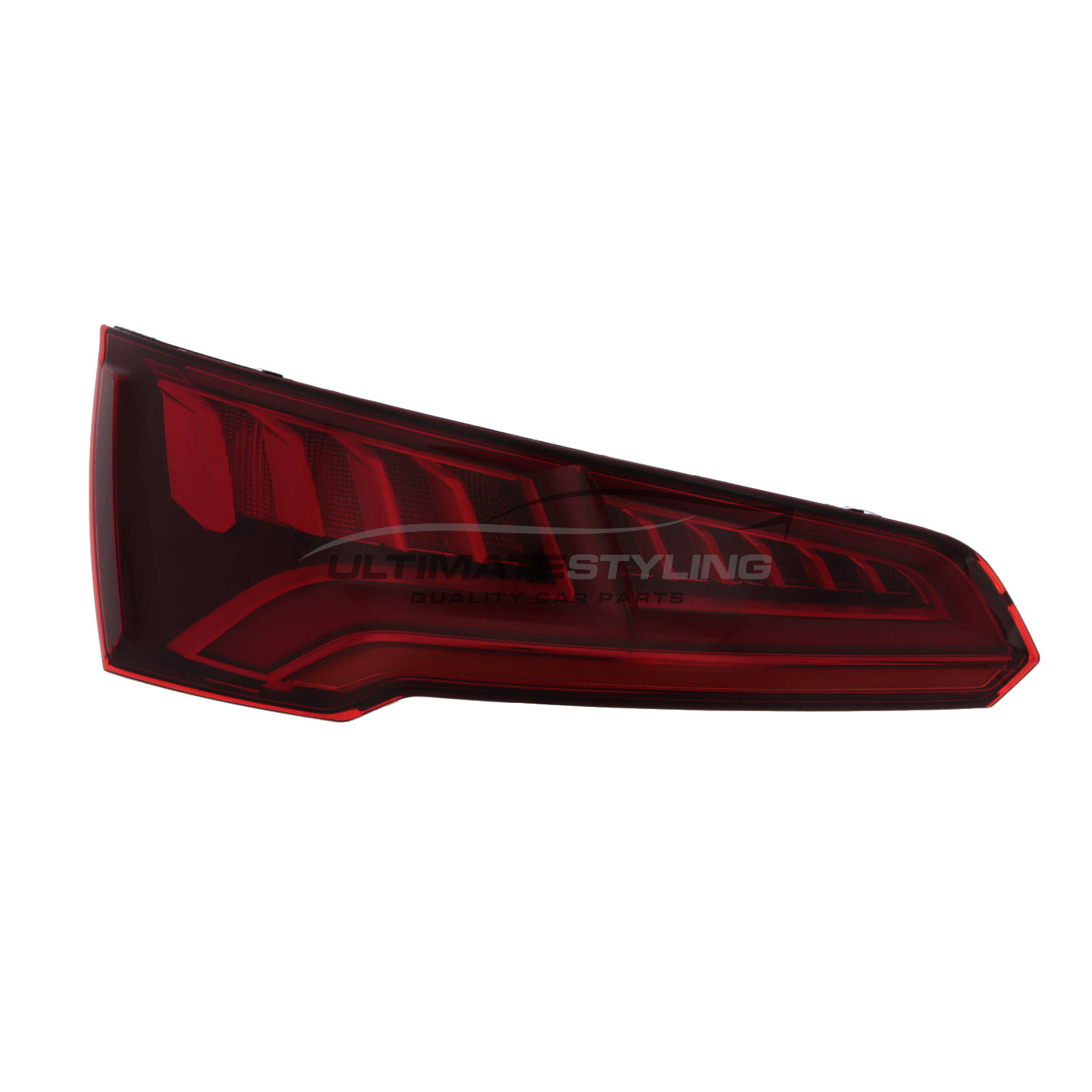 Audi Q5 2016-2021 - Rear Light / Tail Light - Non-Dynamic / Non-Progressive Red Indicator - LED Type - Includes Bulbs & Holder - Passenger Side Left Hand