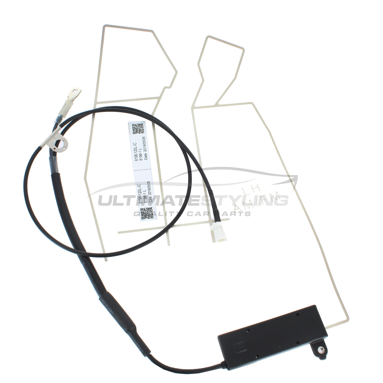 VW Caravelle / Transporter Radio Aerial Module - Passenger Side (LH) -