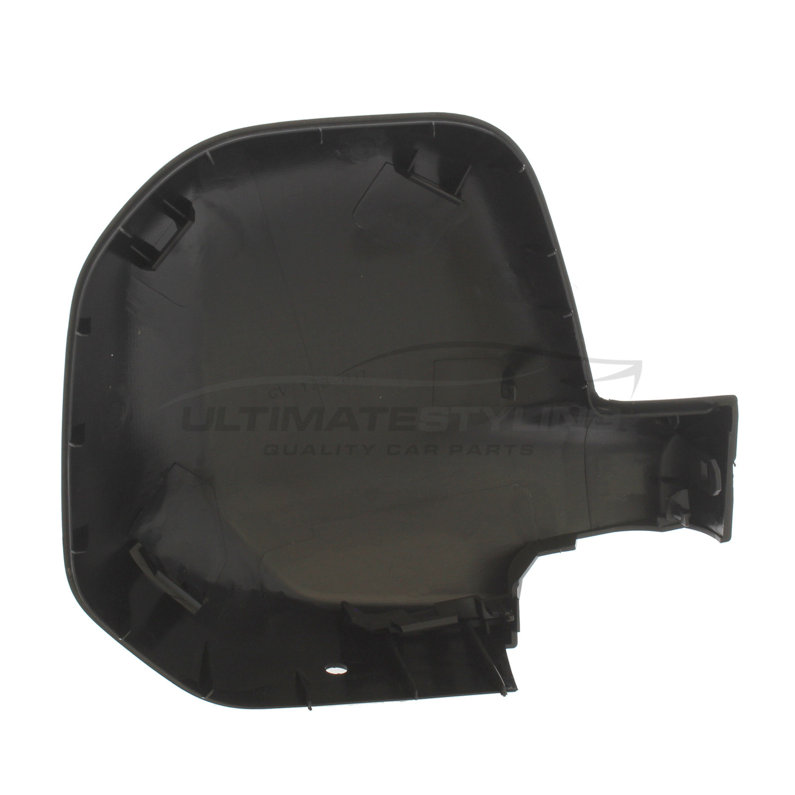 Citroen Berlingo 2008-2012, Peugeot Partner 2008-2012 Wing Mirror Cover Cap Casing Black (Textured) Passenger Side (LH)
