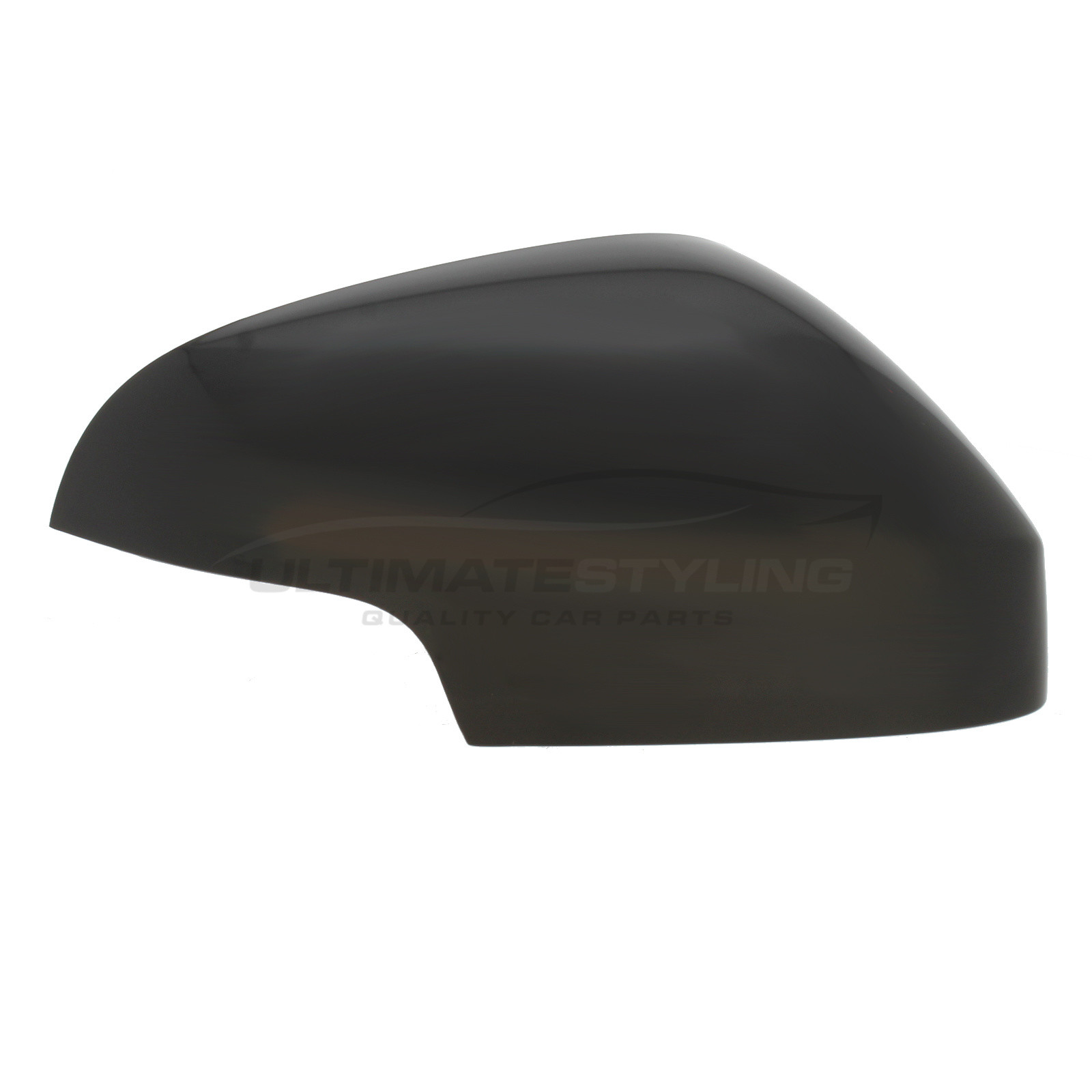 Volvo C30 / C70 / S40 / S80 / V50 / V70 Wing Mirror Cover - Drivers Side  (RH) - Paintable - Black
