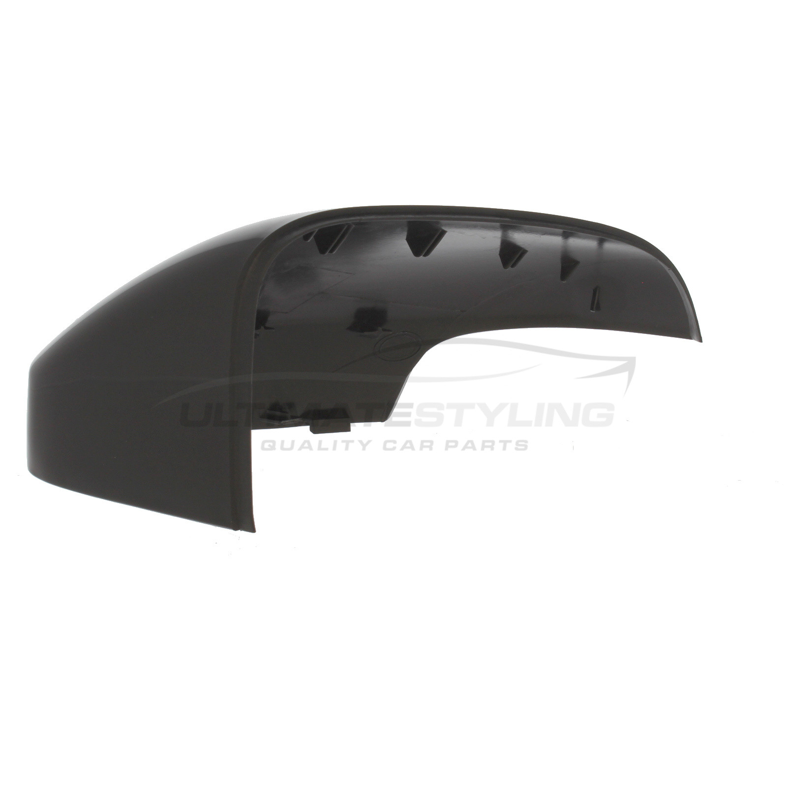 Volvo C30 2006-2014, Volvo C70 2006-2014, Volvo S40 2004-2013, Volvo V50 2004-2013 Wing Mirror Cover Cap Casing Black, Suitable for Painting Drivers Side (RH)