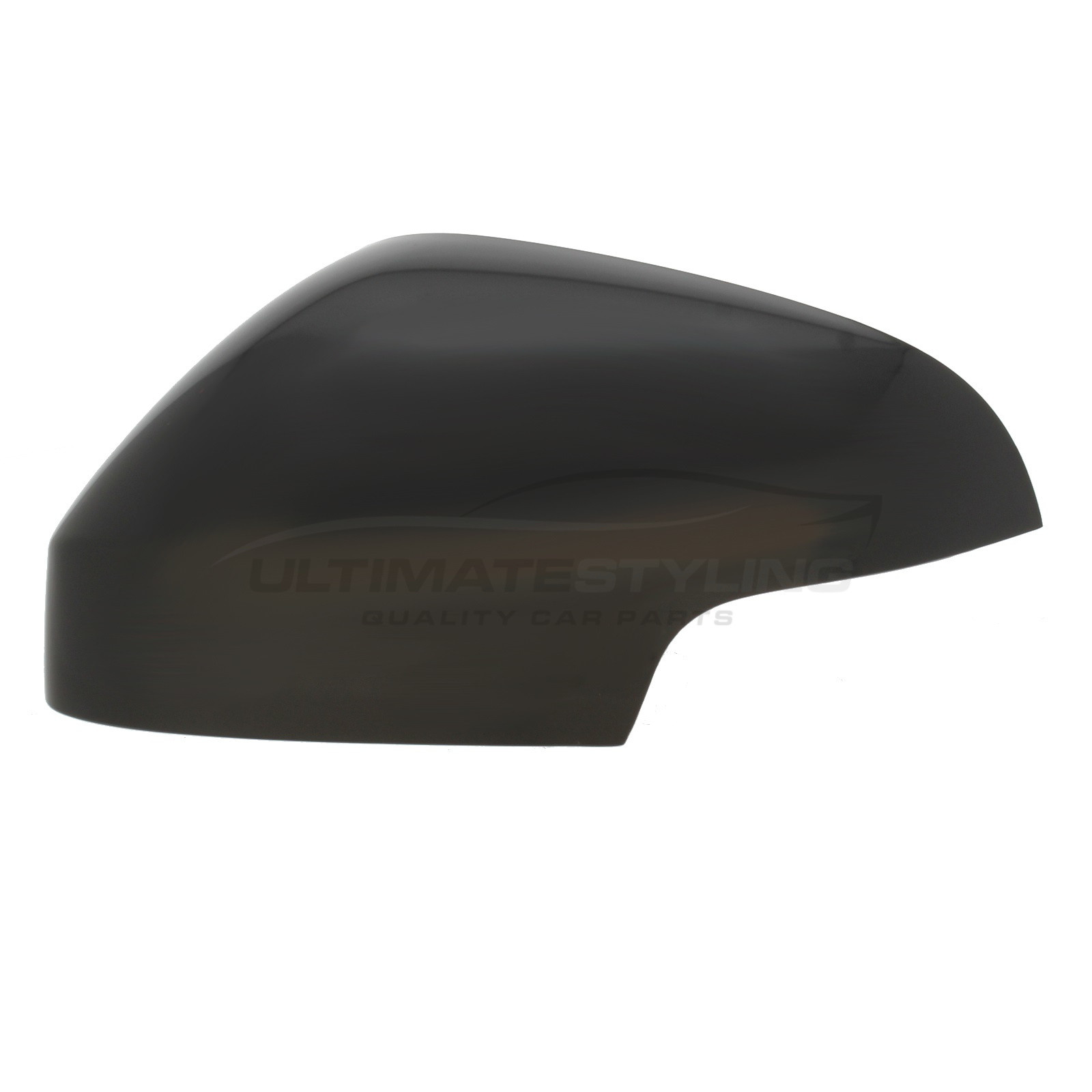 Volvo C30 2006-2014, Volvo C70 2006-2014, Volvo S40 2004-2013, Volvo V50 2004-2013 Wing Mirror Cover Cap Casing Black, Suitable for Painting Passenger Side (LH)