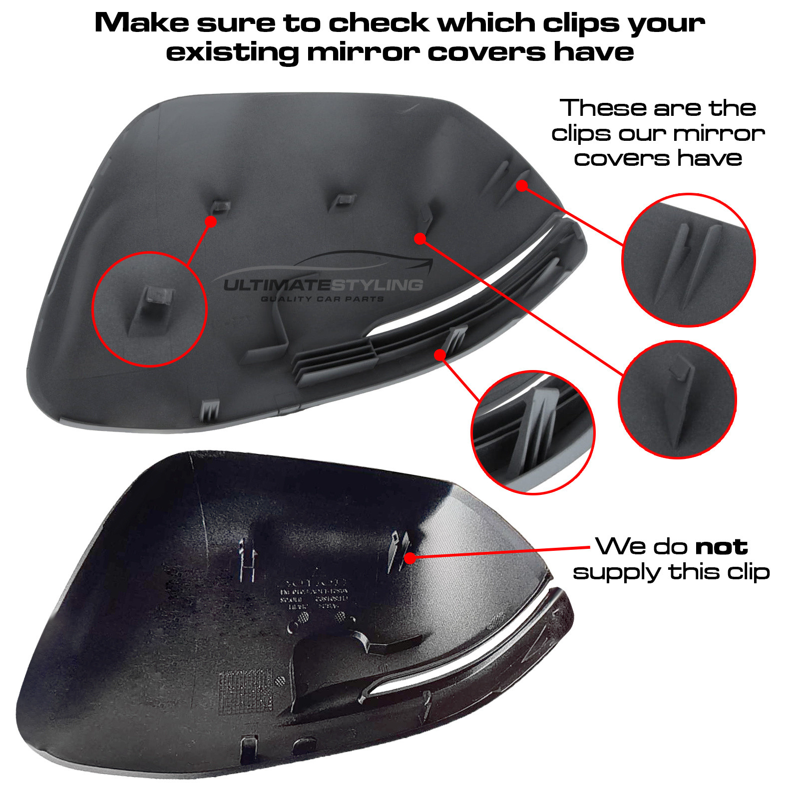 Honda CR-V 2012-2019 Wing Mirror Cover Cap Casing Primed Drivers Side (RH)