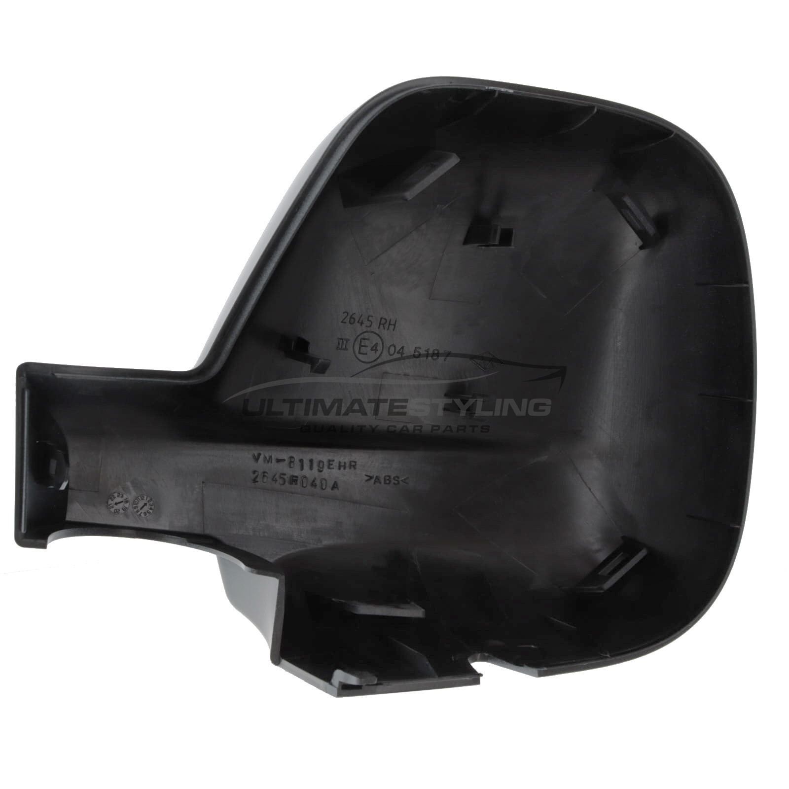 Citroen Berlingo Mk3 / Dispatch / SpaceTourer, Fiat Doblo / Scudo, Peugeot Expert / Partner Mk3 / Rifter / Traveller, Toyota Proace City, Vauxhall Combo / Vivaro Mk3 Wing Mirror Cover- Primed - Drivers Side Offside Right Hand