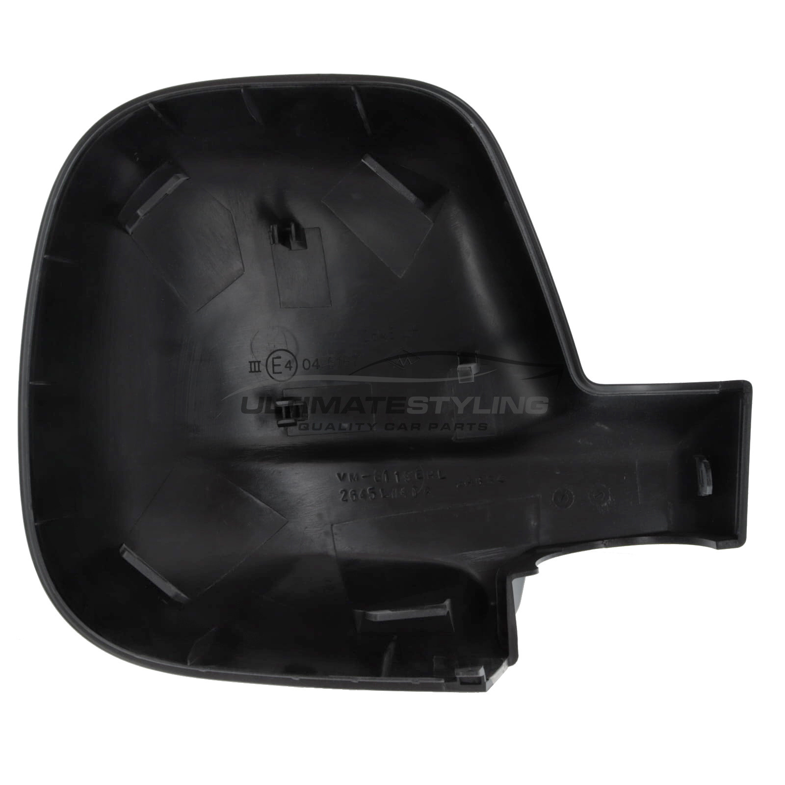 Citroen Berlingo Mk3 / Dispatch / SpaceTourer, Fiat Doblo / Scudo, Peugeot Expert / Partner Mk3 / Rifter / Traveller, Toyota Proace City, Vauxhall Combo / Vivaro Mk3 Wing Mirror Cover- Primed - Passengers Side Nearside Left Hand