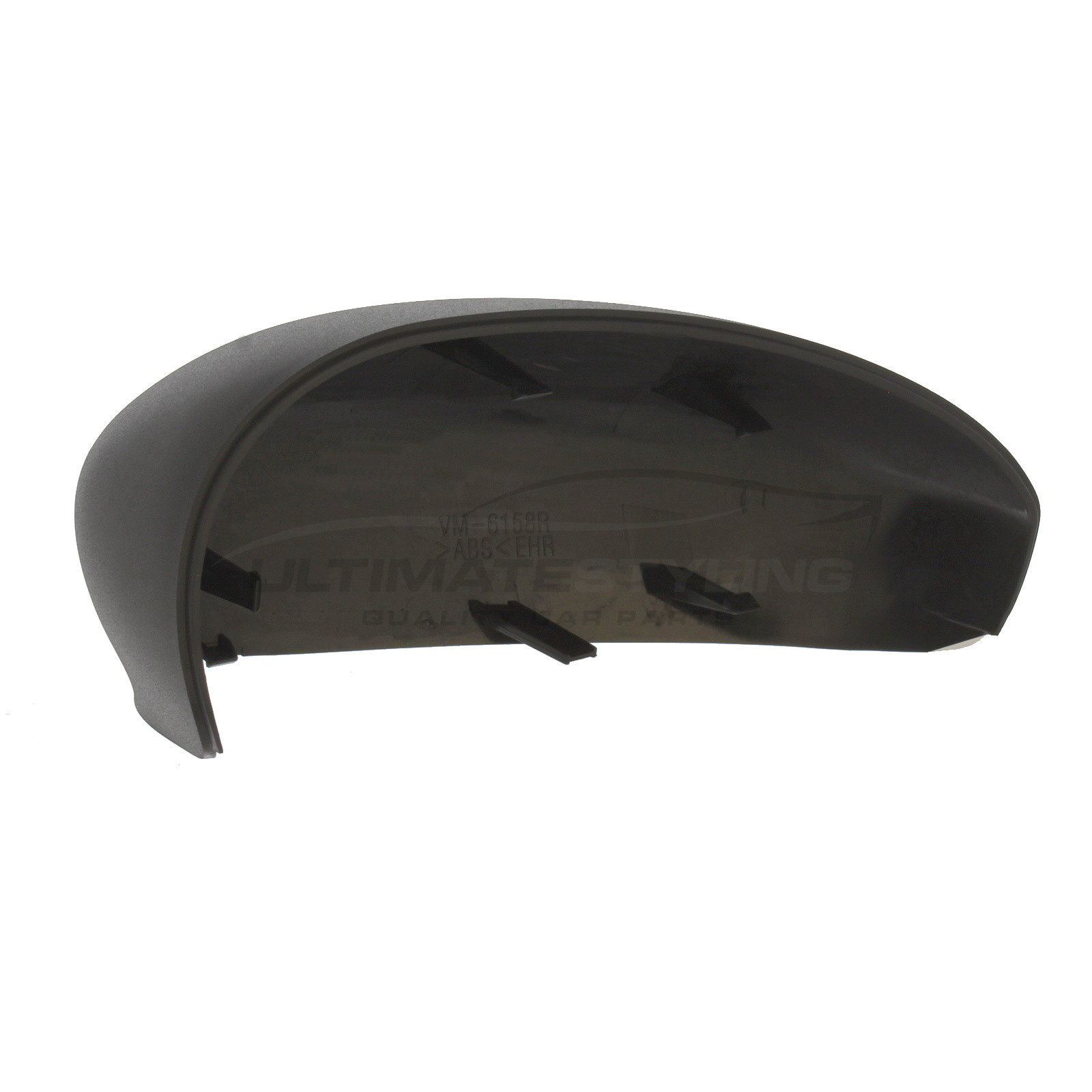 Fiat 500 2008-> Wing Mirror Cover Cap Casing Black (Textured) Drivers Side  (RH)