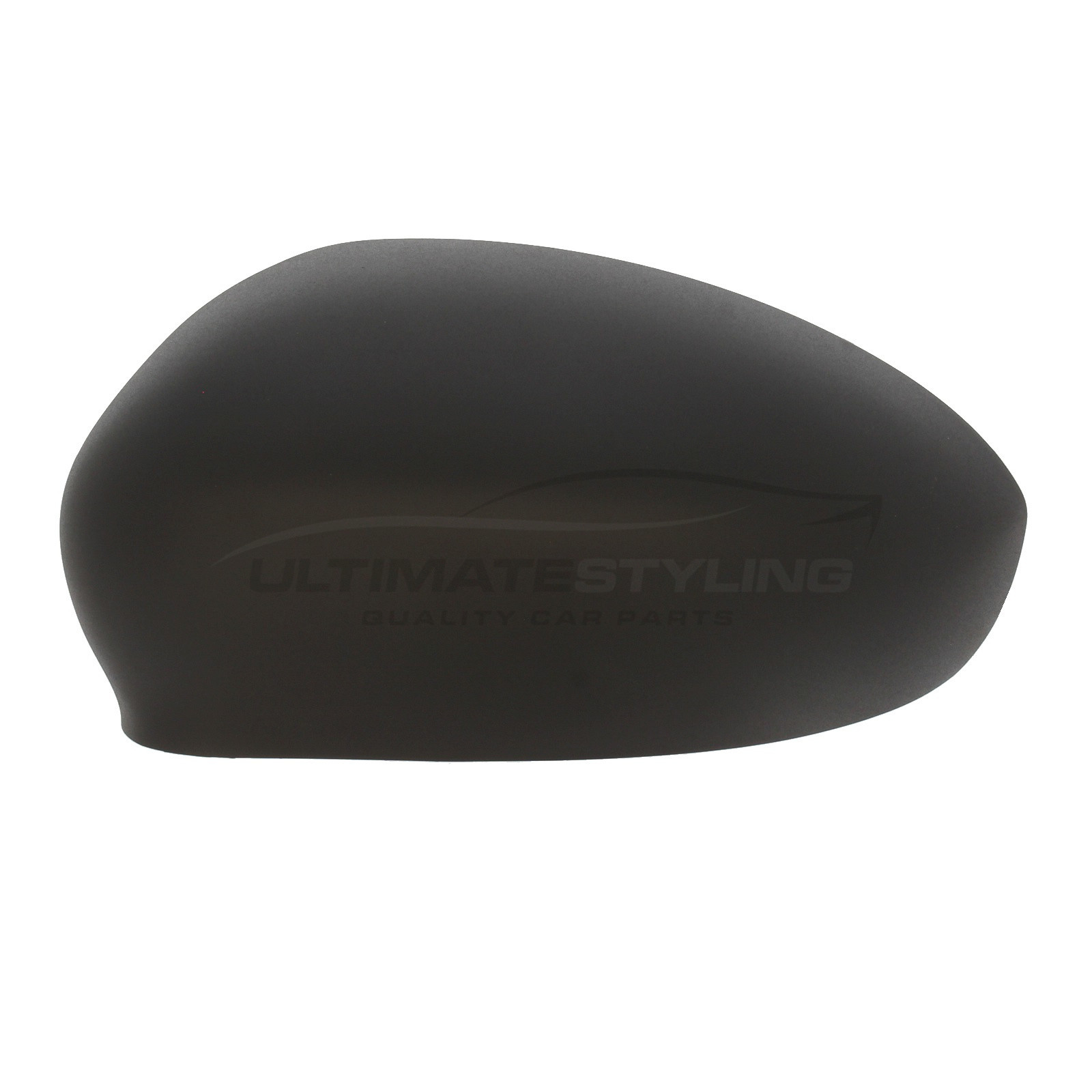 Fiat 500 2008-> Wing Mirror Cover Cap Casing Black (Textured) Passenger Side (LH)