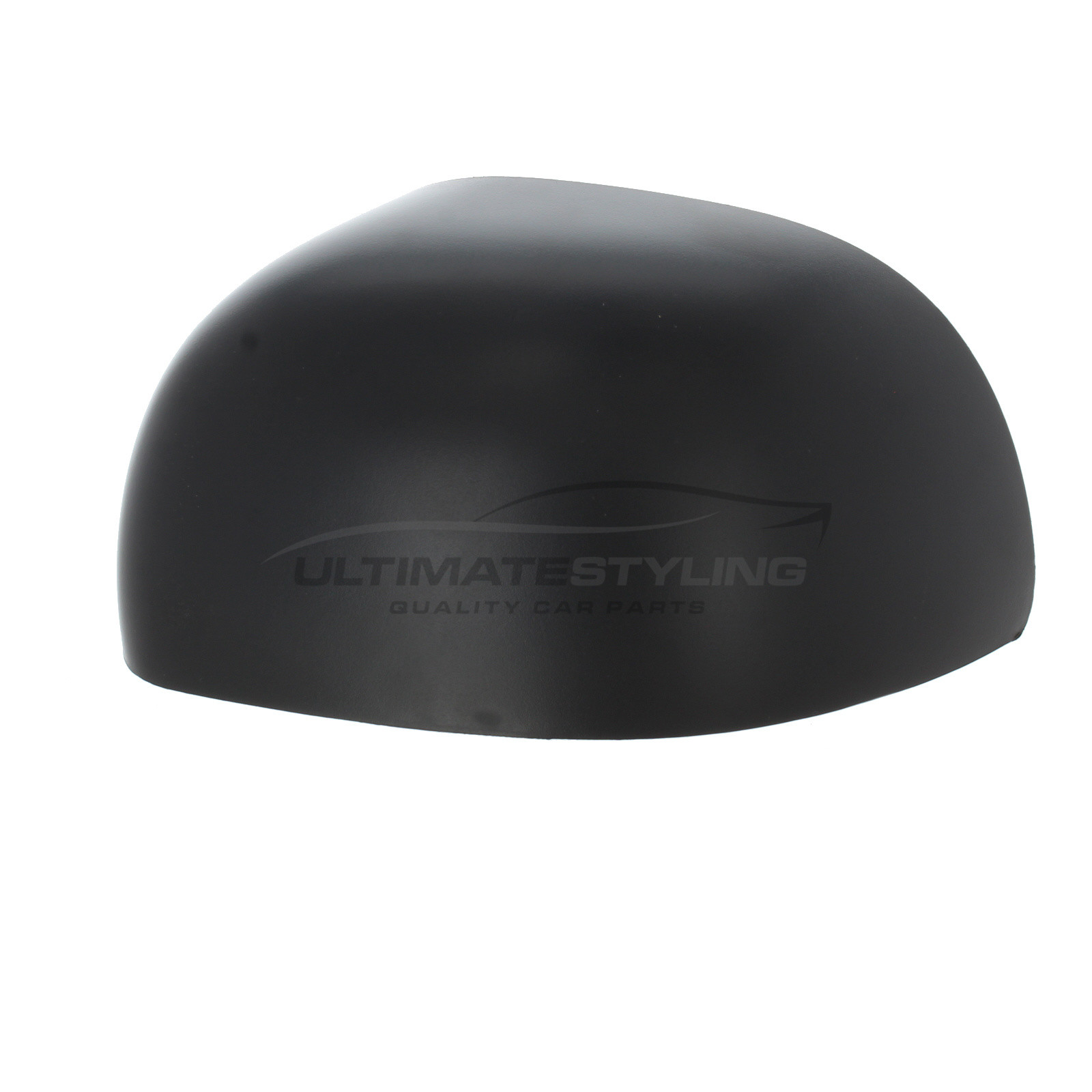 Fiat Panda 2003-> Wing Mirror Cover Cap Casing Black (Textured) Passenger Side (LH)
