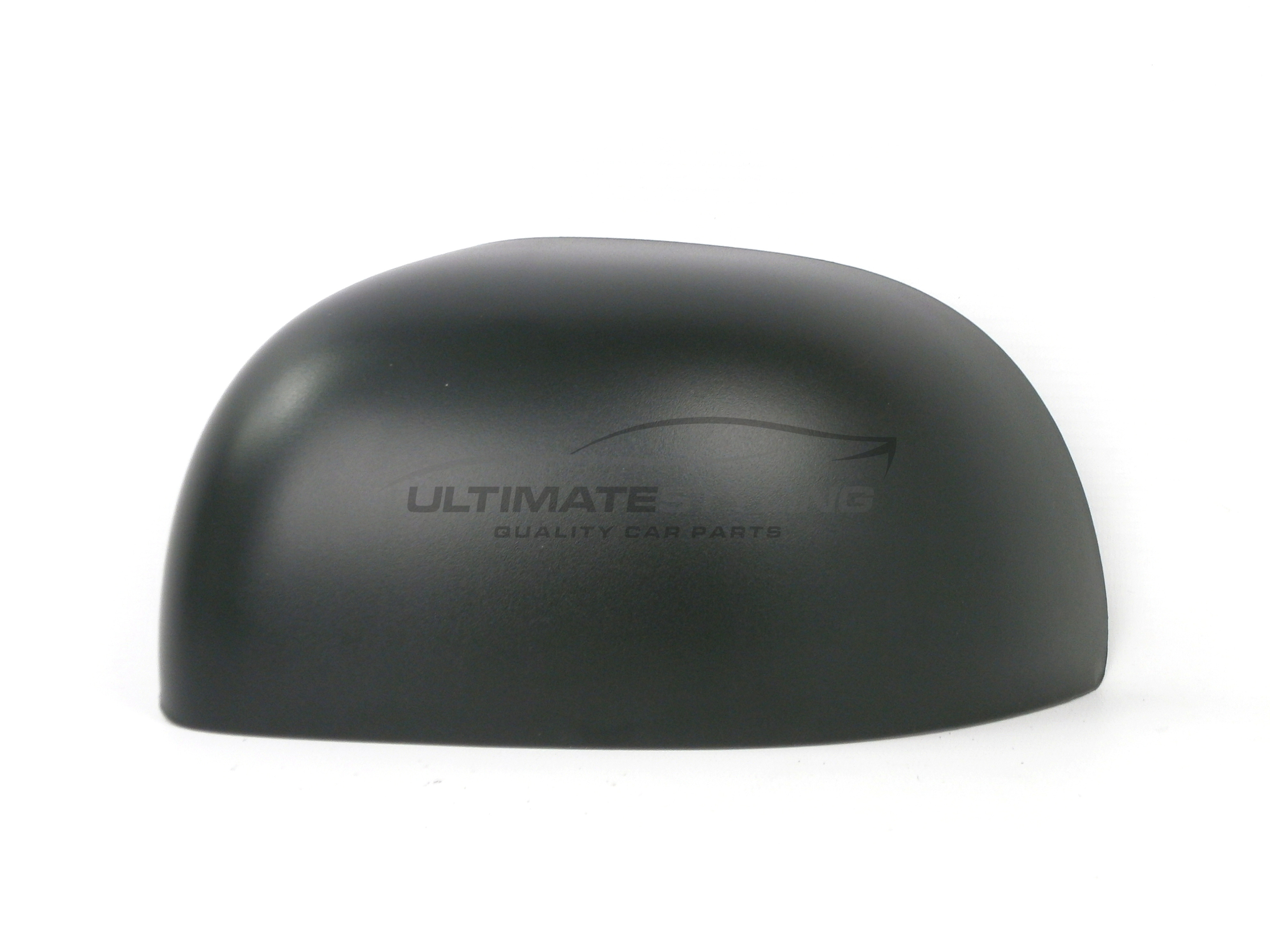 Fiat Panda 2003-> Wing Mirror Cover Cap Casing Black (Textured) Passenger Side (LH)