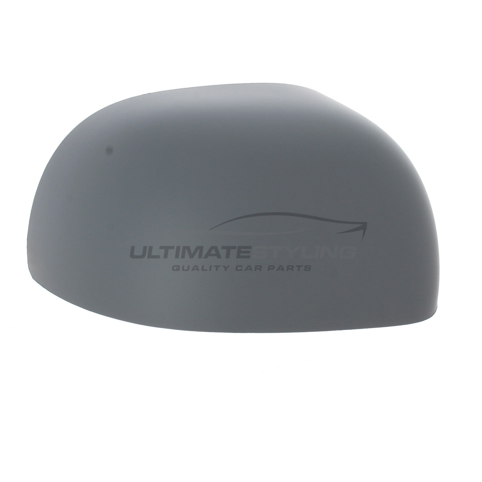 Fiat Panda 2003-> Wing Mirror Cover Cap Casing Grey Unprimed Drivers Side (RH)