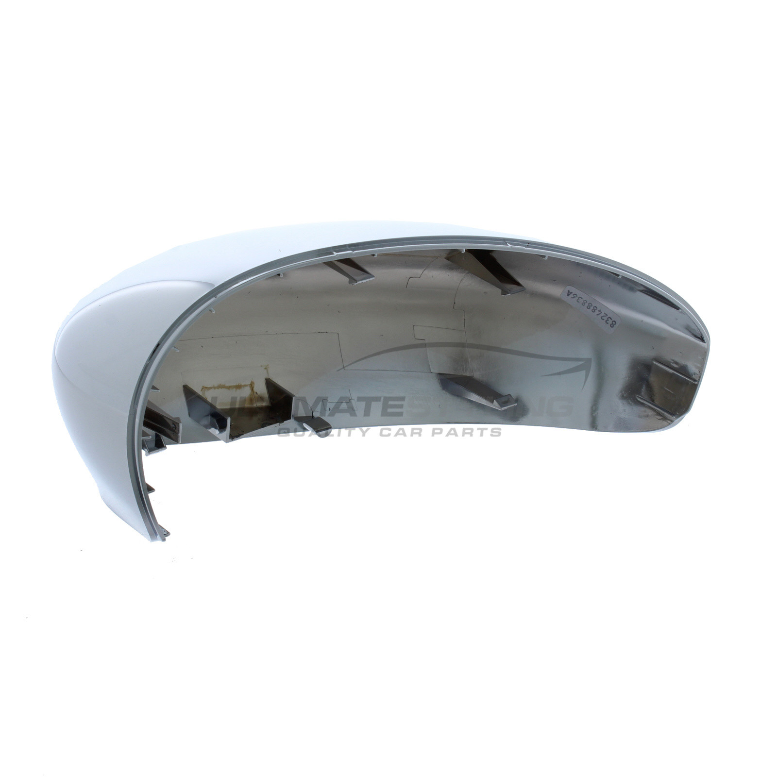 Abarth 500 2015-2017, Abarth 595 2015->, Abarth 695 2015->, Fiat 500 2008-> Wing Mirror Cover Cap Casing Chrome Finish Drivers Side (RH)