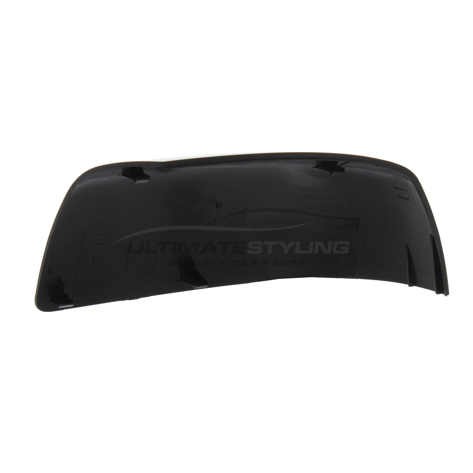 Ford C-MAX 2007-2011, Ford Fiesta 2002-2009, Ford Focus 2003-2012, Ford Fusion 2002-2012, Ford Mondeo 2000-2007 Wing Mirror Cover Cap Casing Matt Black Drivers Side (RH)