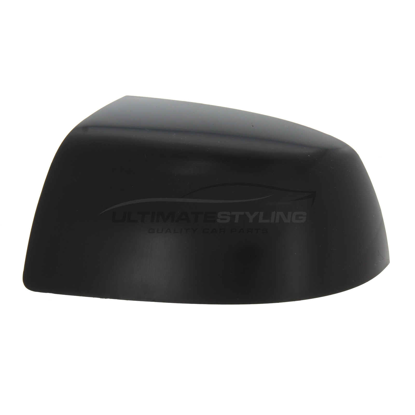 Ford C-MAX 2007-2011, Ford Fiesta 2002-2009, Ford Focus 2003-2012, Ford Fusion 2002-2012, Ford Mondeo 2000-2007 Wing Mirror Cover Cap Casing Matt Black Passenger Side (LH)