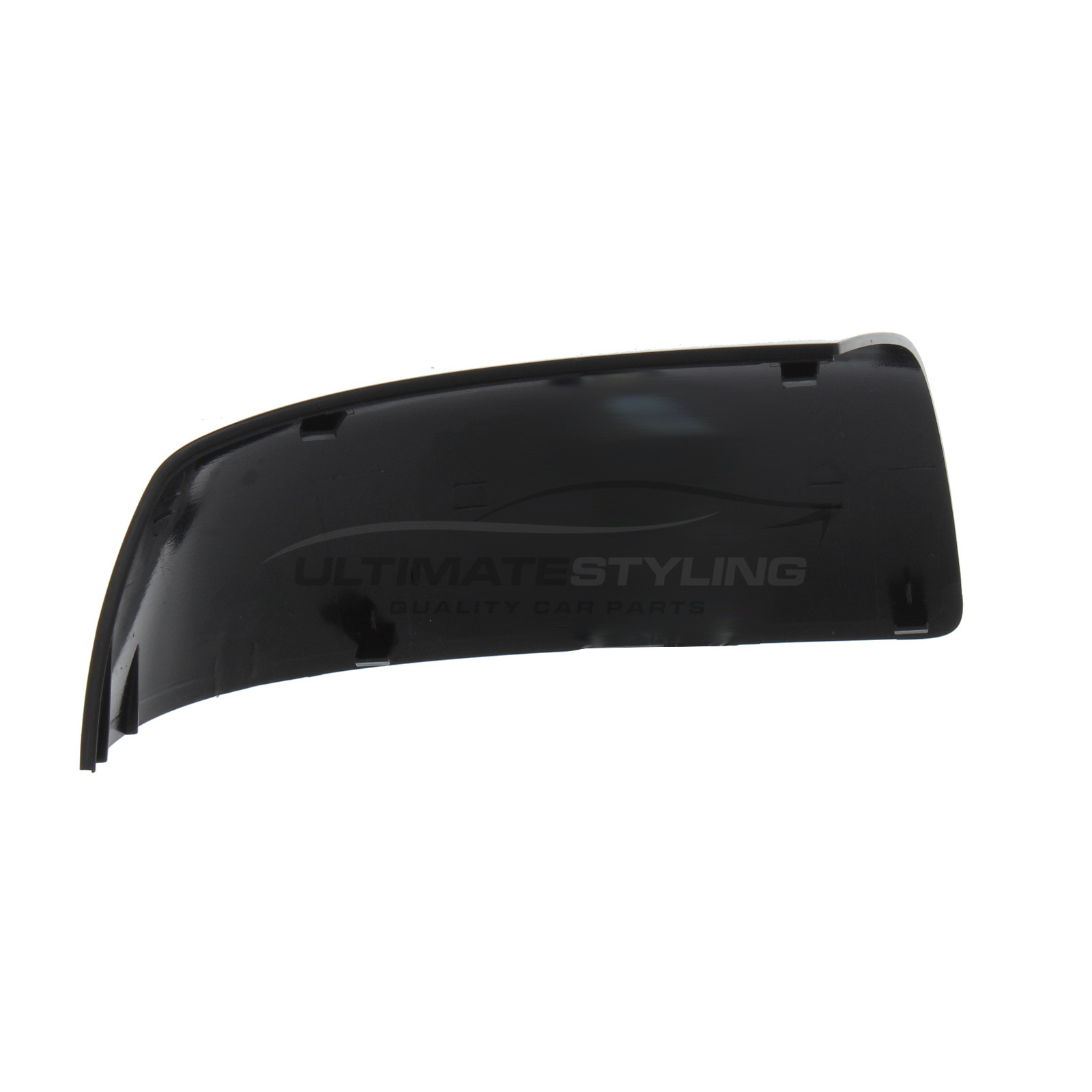 Ford C-MAX 2007-2011, Ford Fiesta 2002-2009, Ford Focus 2003-2012, Ford Fusion 2002-2012, Ford Mondeo 2000-2007 Wing Mirror Cover Cap Casing Smooth Black Finish Passenger Side (LH)