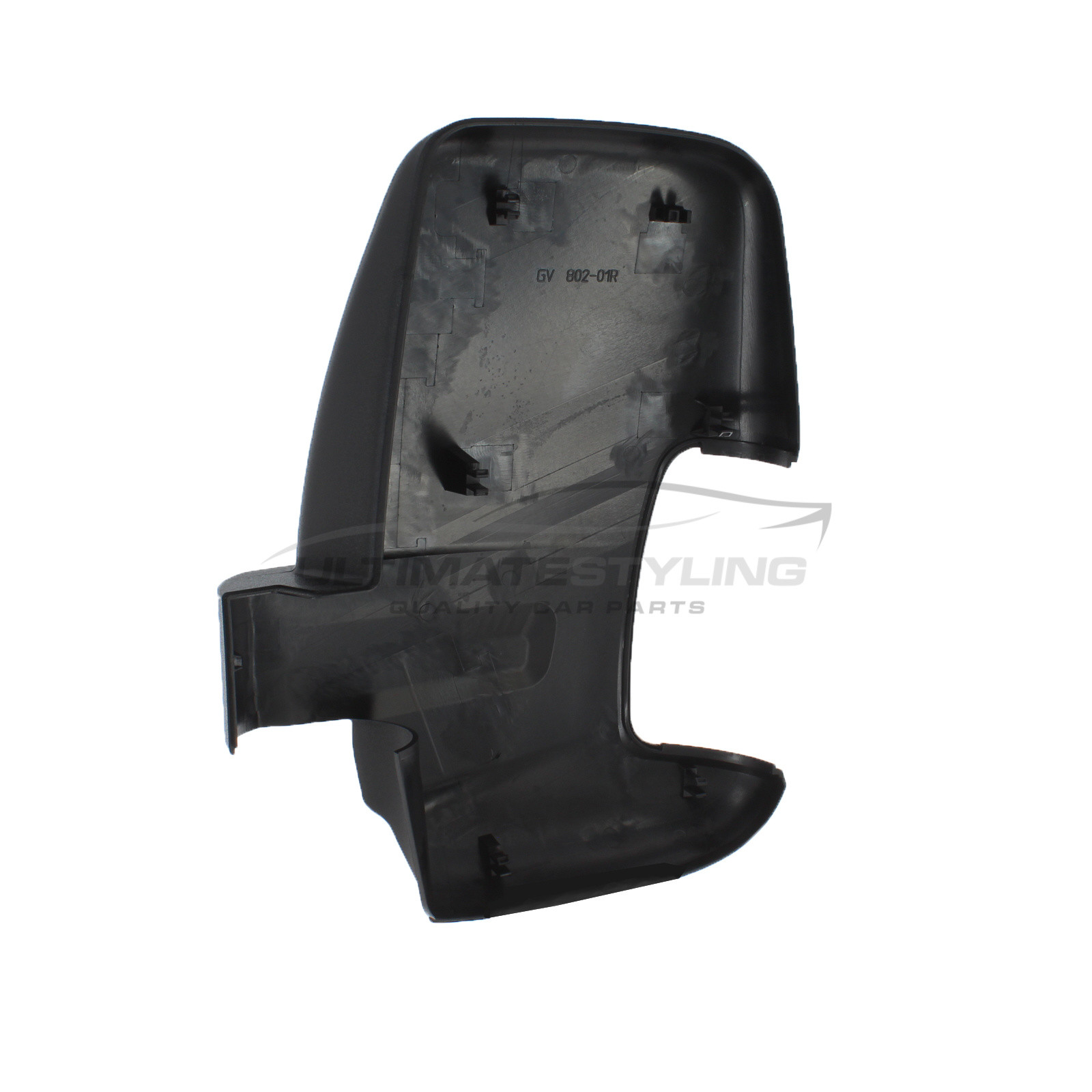 Ford Transit 2014-> Wing Mirror Cover Cap Casing Black (Textured) Drivers Side (RH)