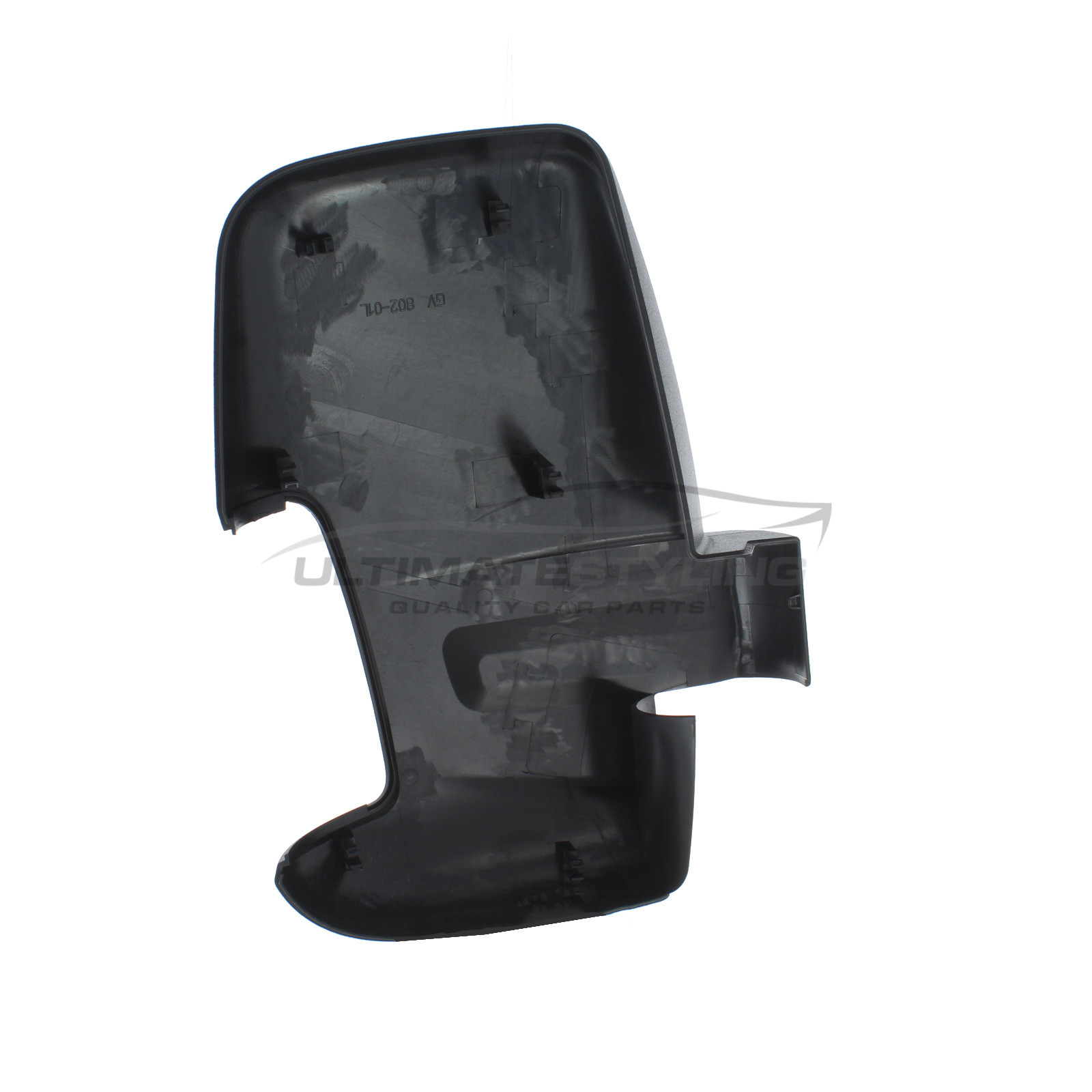 Ford Transit 2014-> Wing Mirror Cover Cap Casing Black (Textured) Passenger Side (LH)