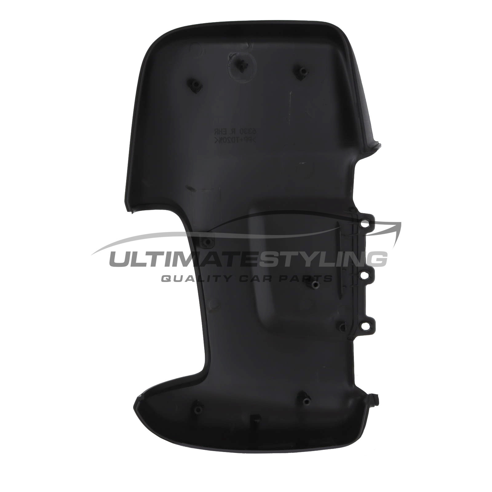 Ford Transit Wing Mirror Cover - Passenger Side (LH) - Black - Textured