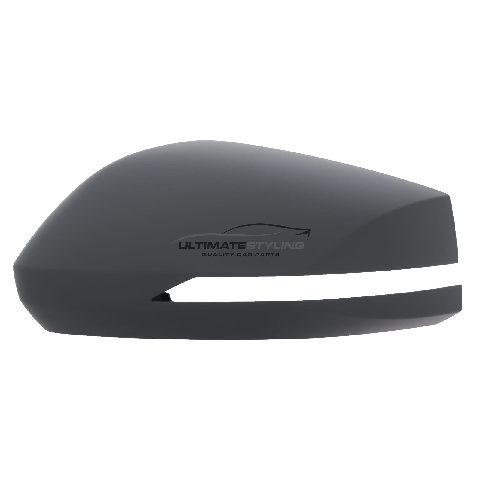 Kia Sportage NQ5 SUV 2021-> Wing Mirror Cover Cap Case- To Suit Mirror With Indicator - Primed - Passenger Side Nearside Left Hand